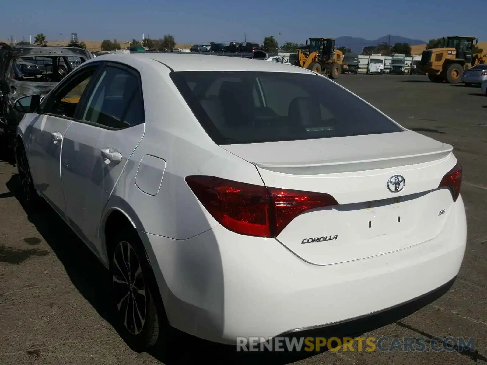 3 Photograph of a damaged car 2T1BURHEXKC201978 TOYOTA COROLLA 2019