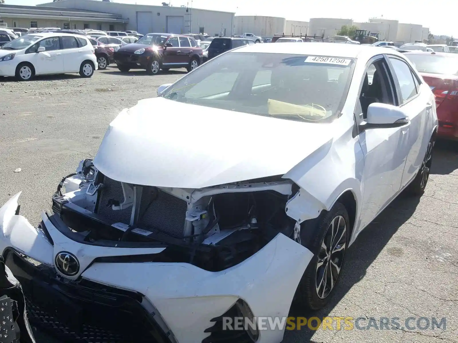 9 Photograph of a damaged car 2T1BURHEXKC201978 TOYOTA COROLLA 2019