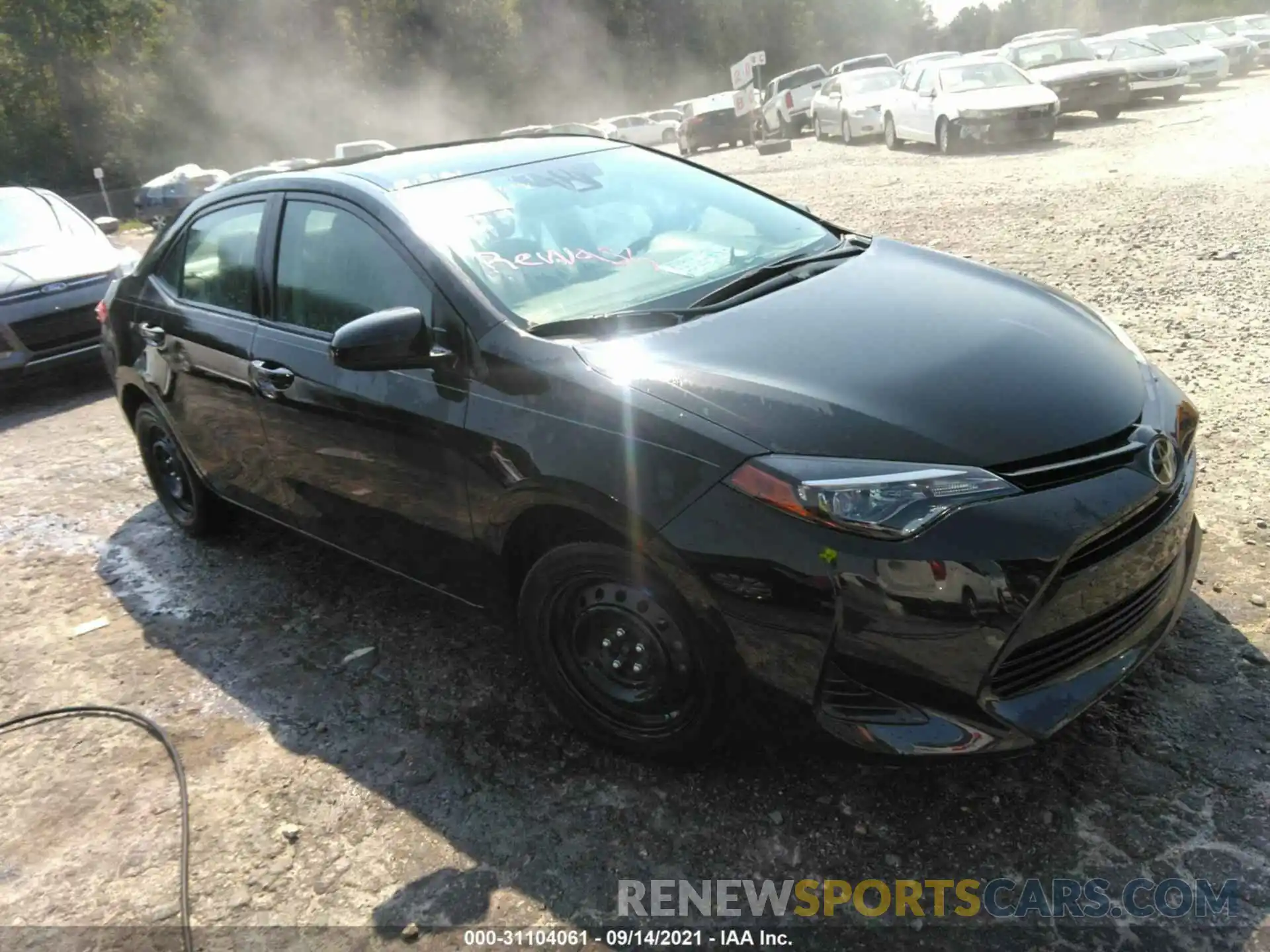 1 Photograph of a damaged car 2T1BURHEXKC202001 TOYOTA COROLLA 2019