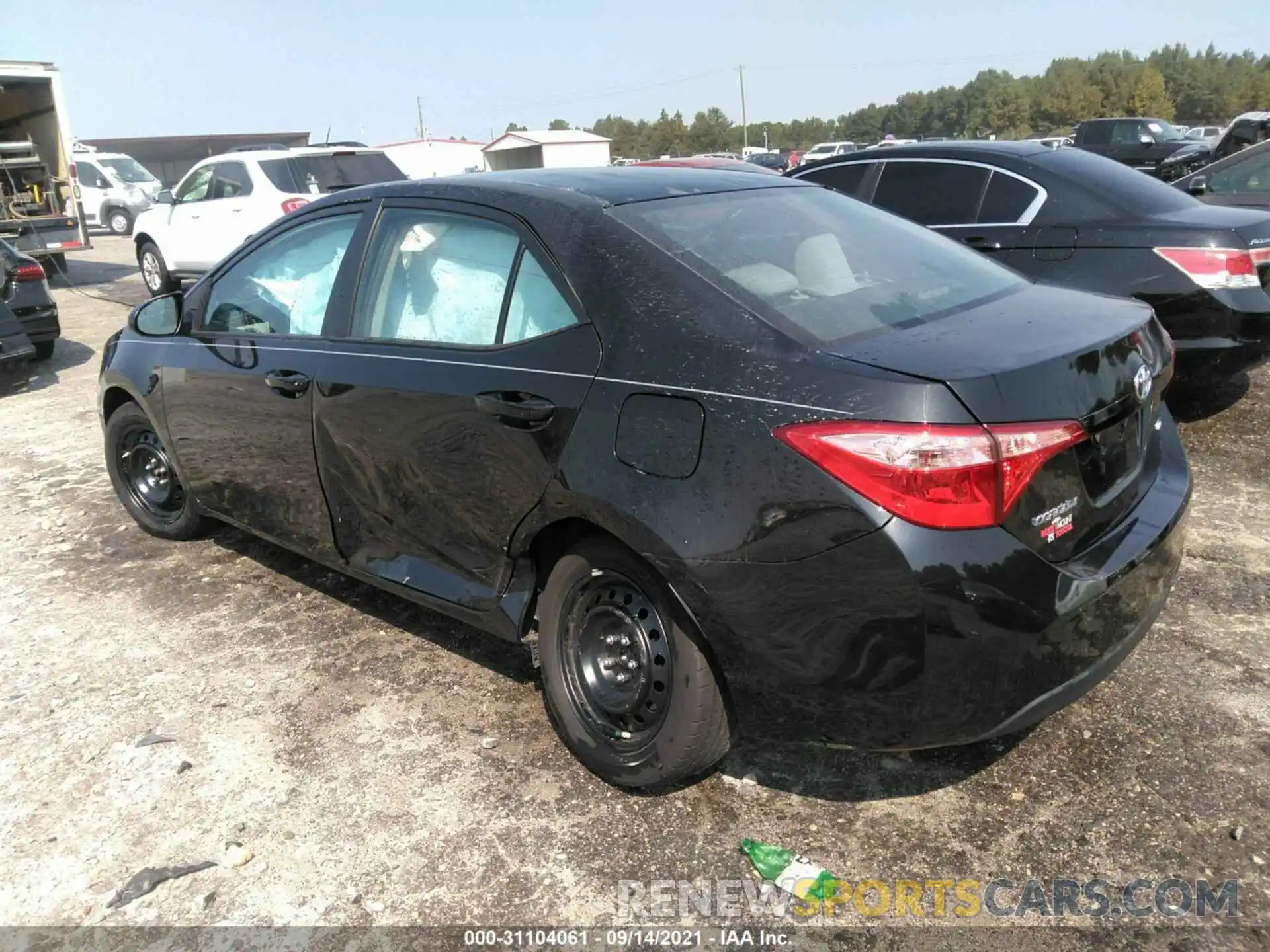 3 Photograph of a damaged car 2T1BURHEXKC202001 TOYOTA COROLLA 2019