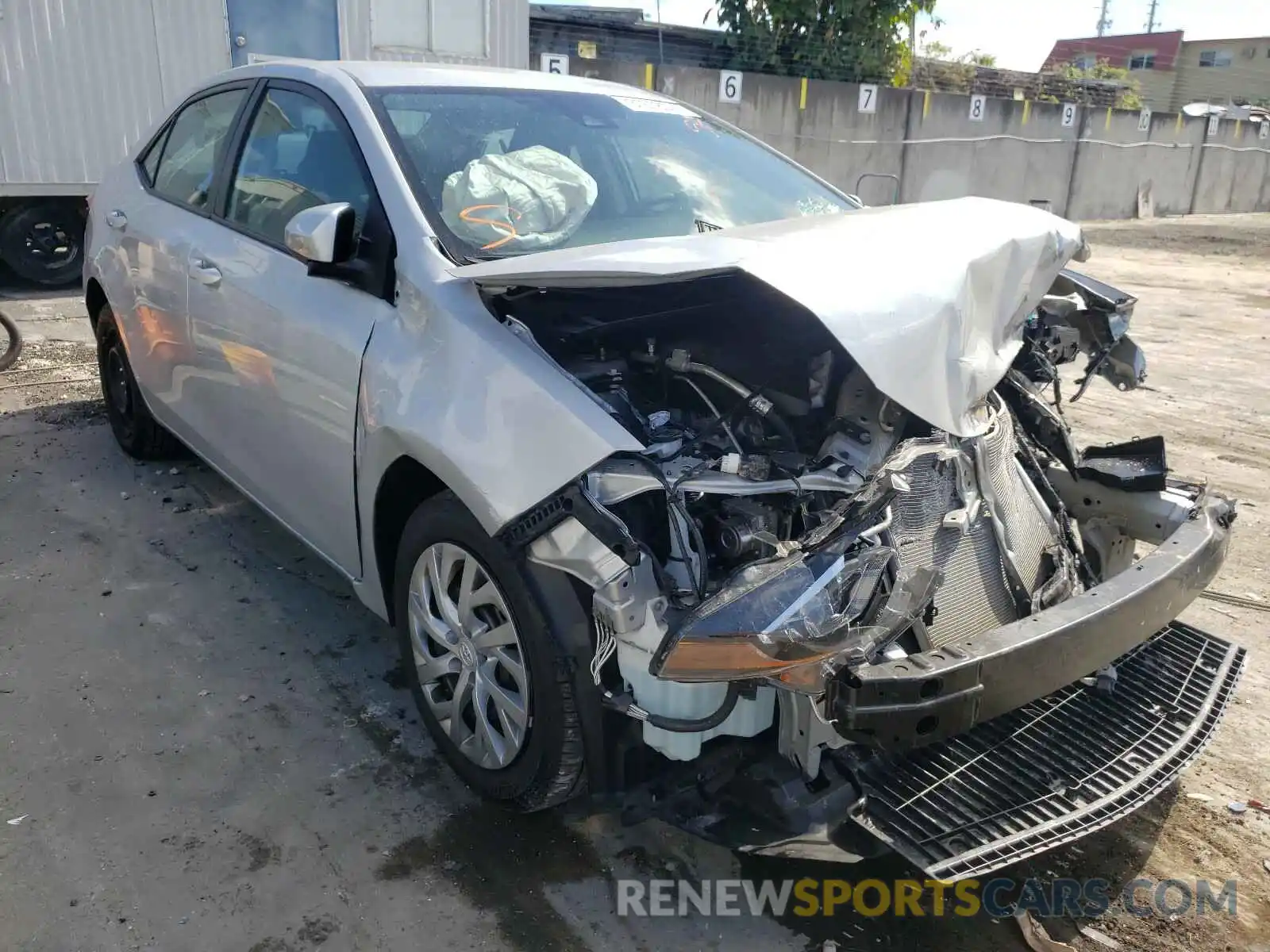 1 Photograph of a damaged car 2T1BURHEXKC202130 TOYOTA COROLLA 2019