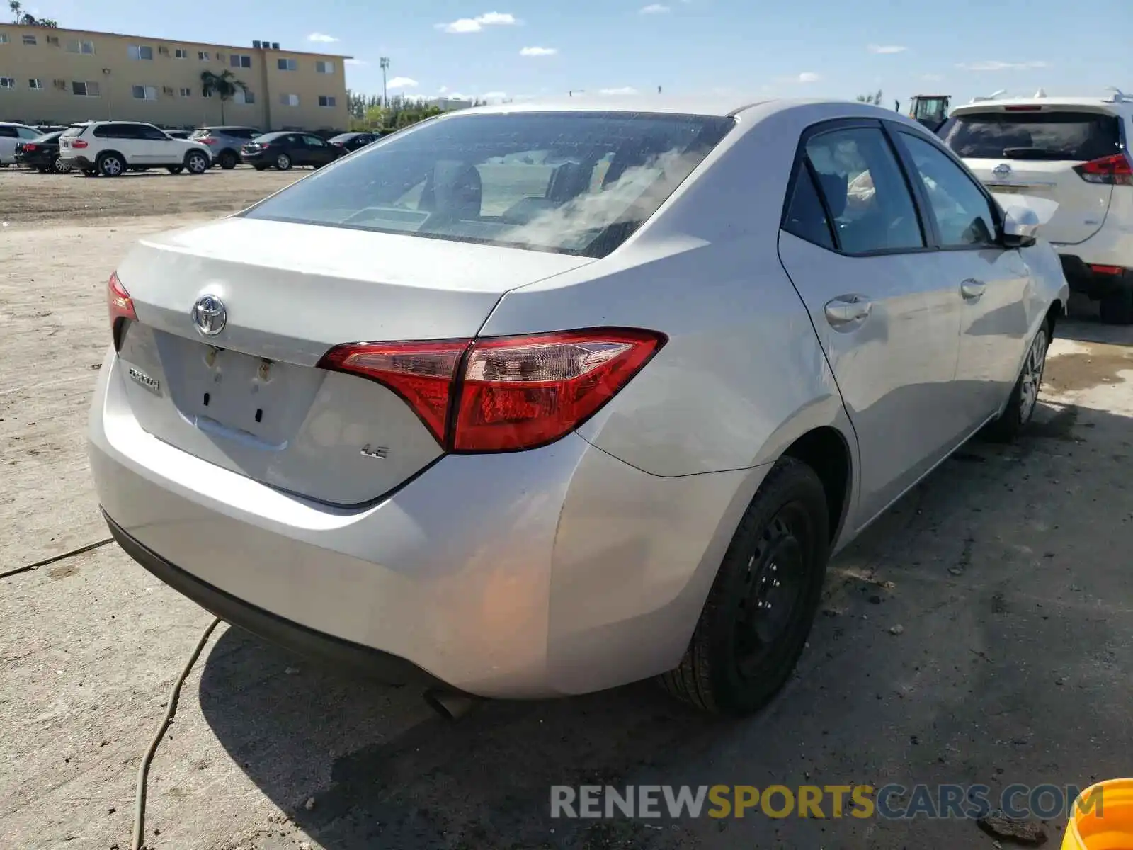 4 Photograph of a damaged car 2T1BURHEXKC202130 TOYOTA COROLLA 2019