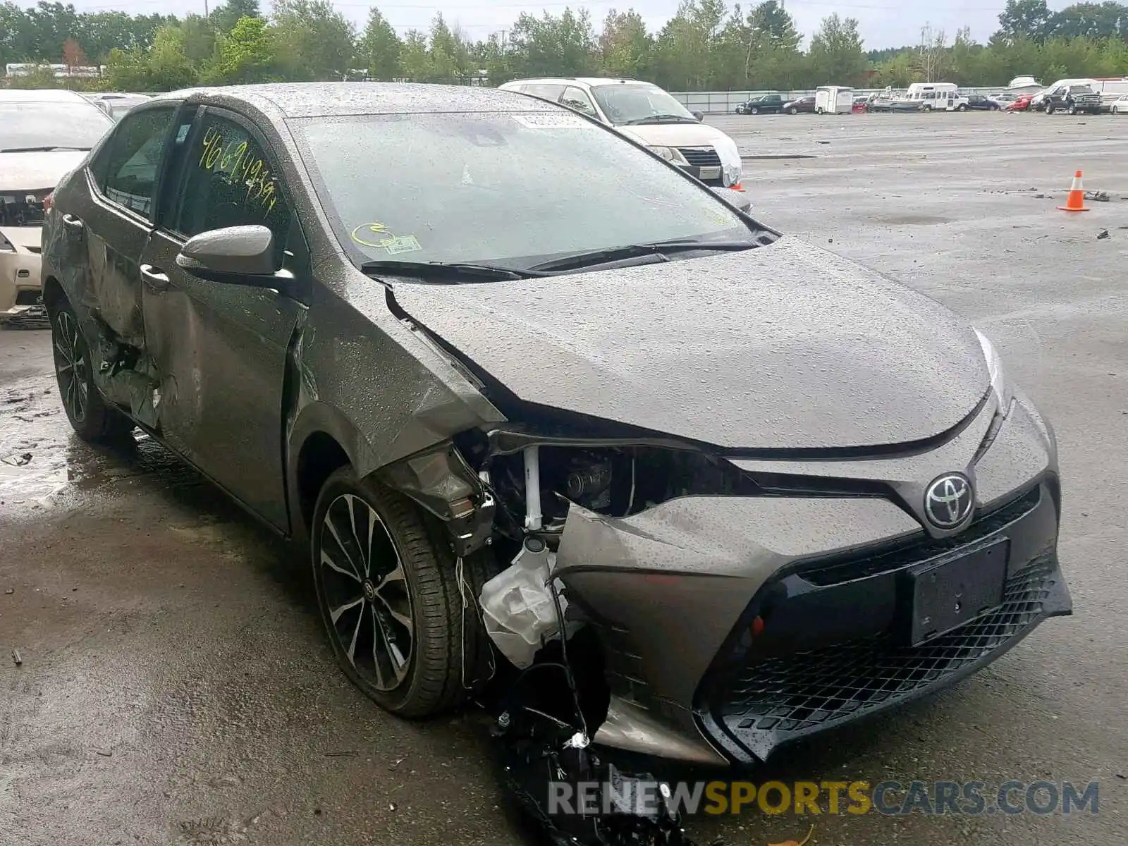 1 Photograph of a damaged car 2T1BURHEXKC202337 TOYOTA COROLLA 2019