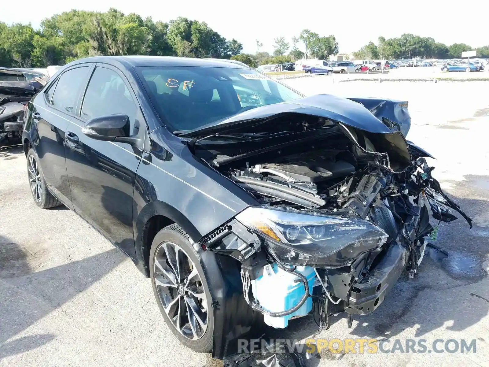 1 Photograph of a damaged car 2T1BURHEXKC202533 TOYOTA COROLLA 2019