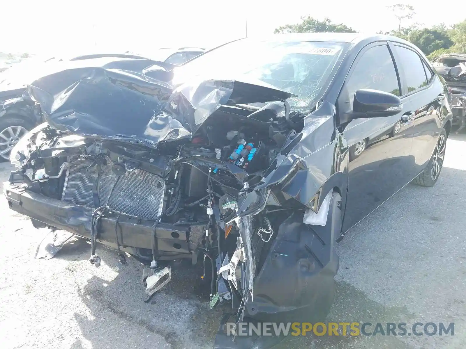 2 Photograph of a damaged car 2T1BURHEXKC202533 TOYOTA COROLLA 2019