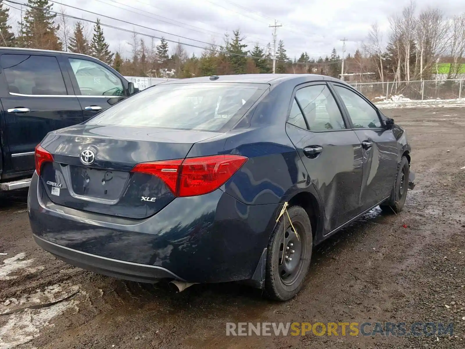 4 Photograph of a damaged car 2T1BURHEXKC203052 TOYOTA COROLLA 2019