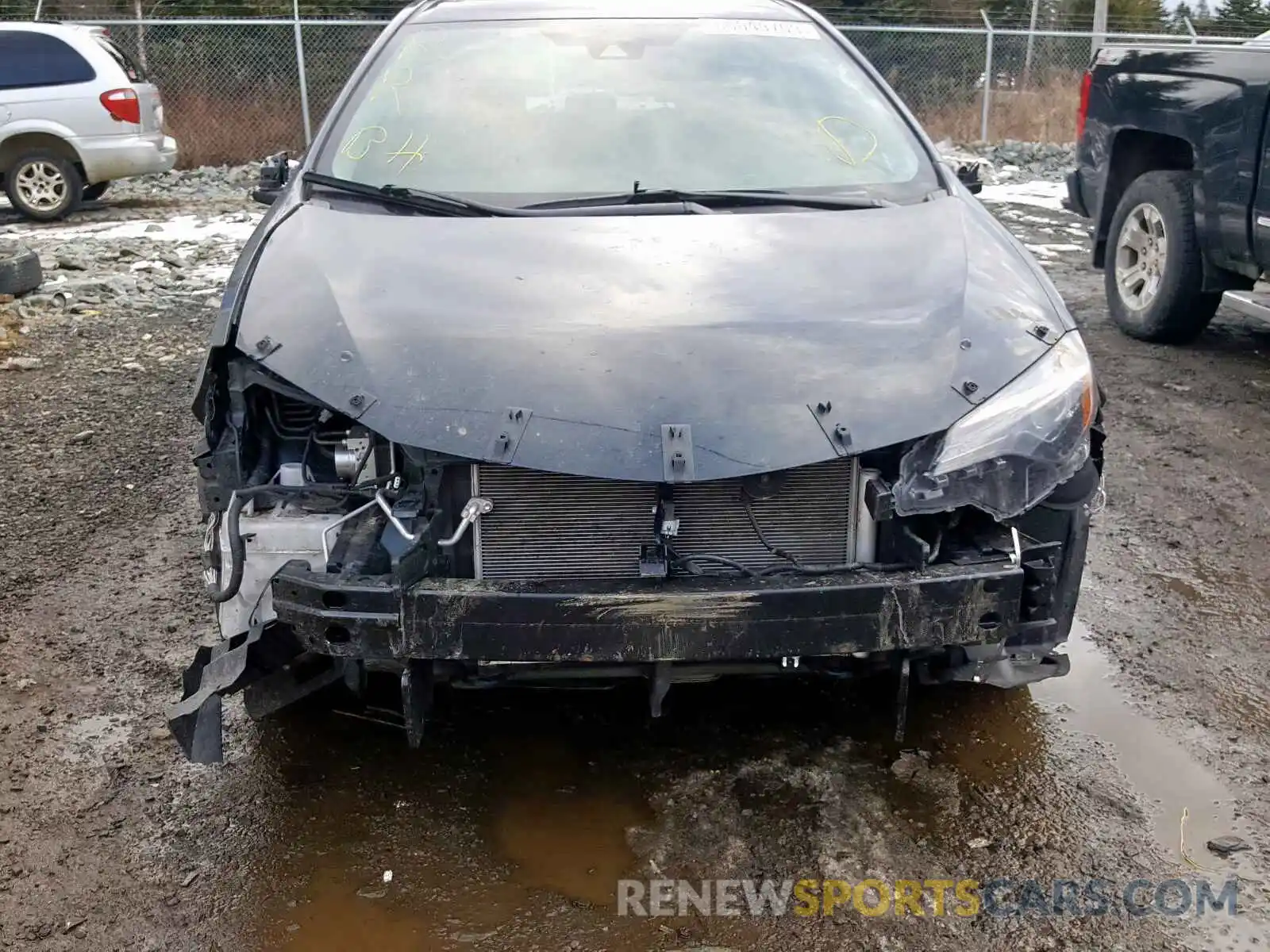 9 Photograph of a damaged car 2T1BURHEXKC203052 TOYOTA COROLLA 2019