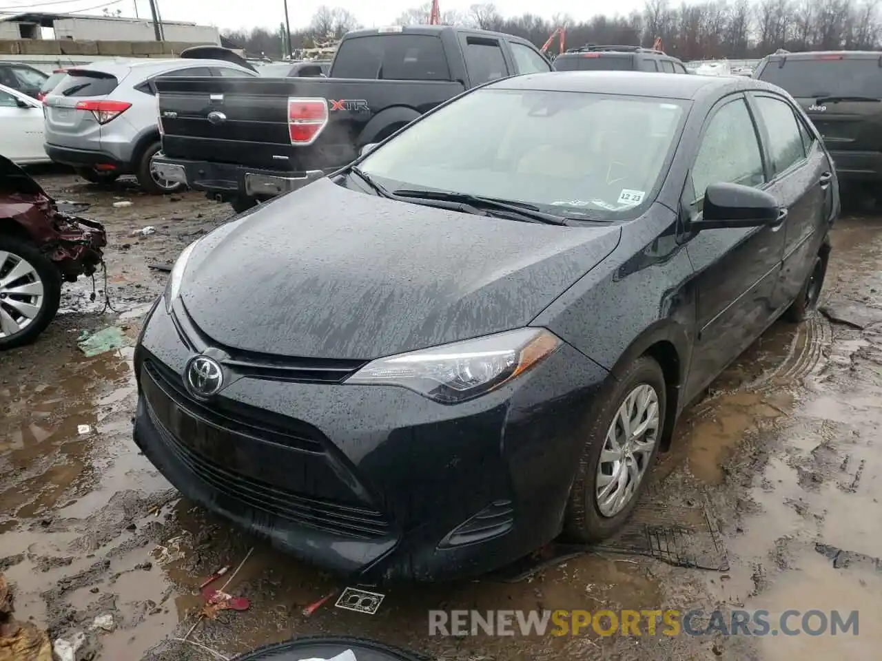 2 Photograph of a damaged car 2T1BURHEXKC203200 TOYOTA COROLLA 2019