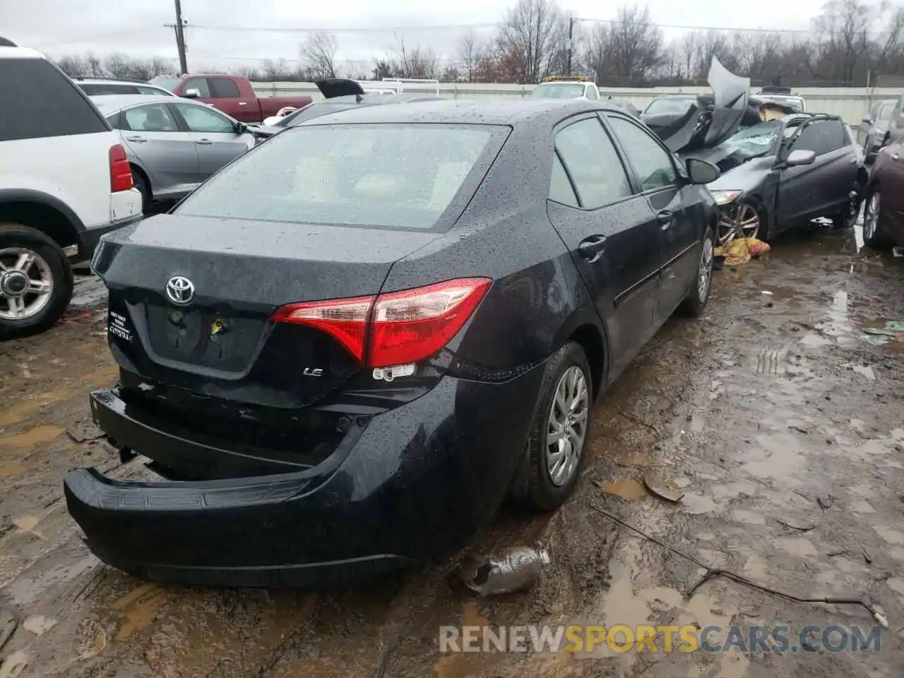 4 Photograph of a damaged car 2T1BURHEXKC203200 TOYOTA COROLLA 2019