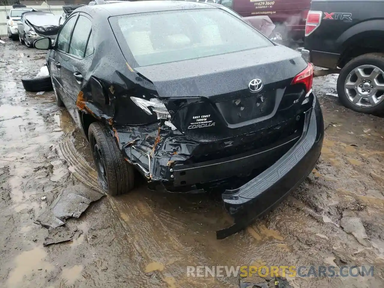 9 Photograph of a damaged car 2T1BURHEXKC203200 TOYOTA COROLLA 2019