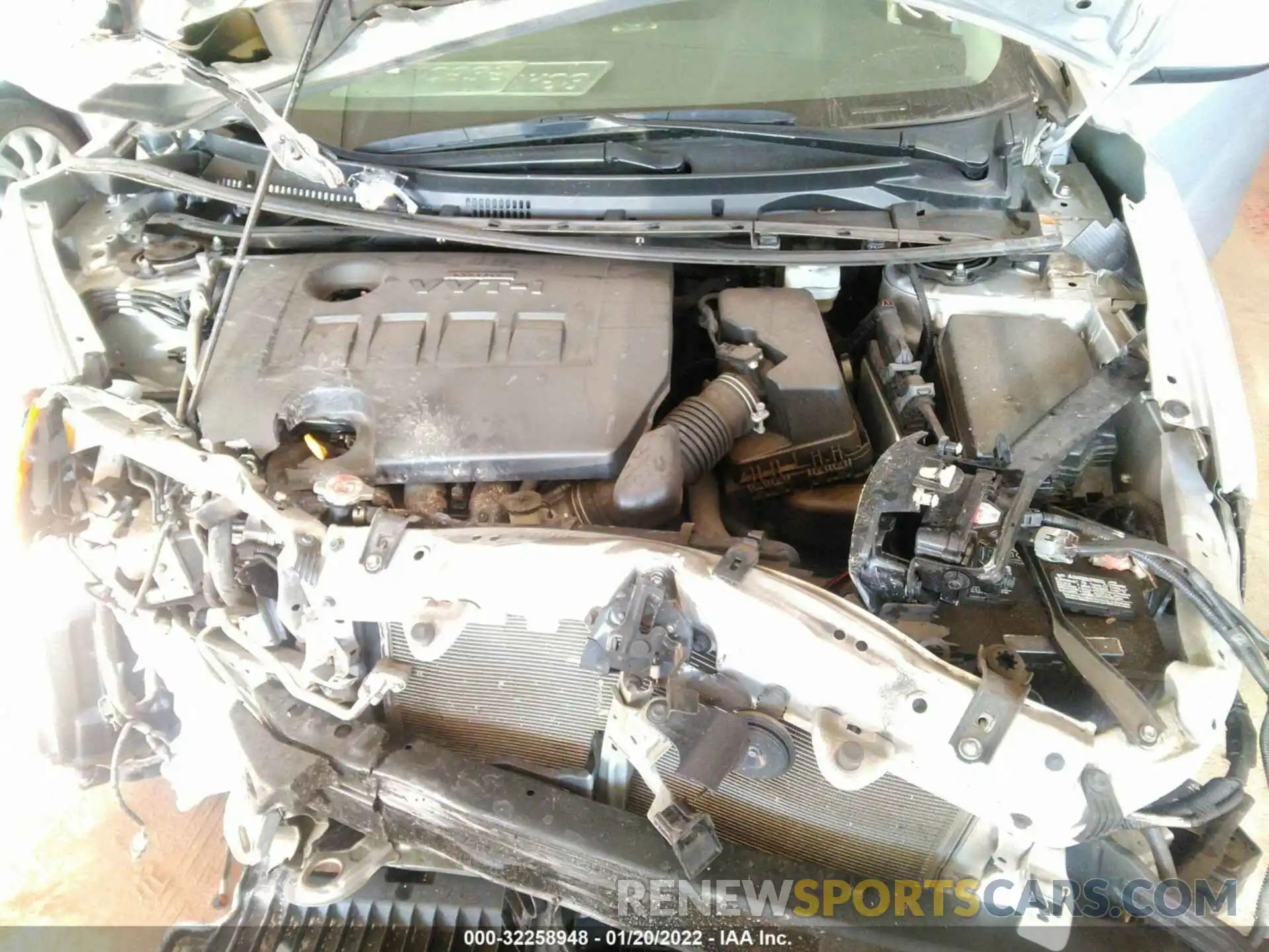 10 Photograph of a damaged car 2T1BURHEXKC203732 TOYOTA COROLLA 2019