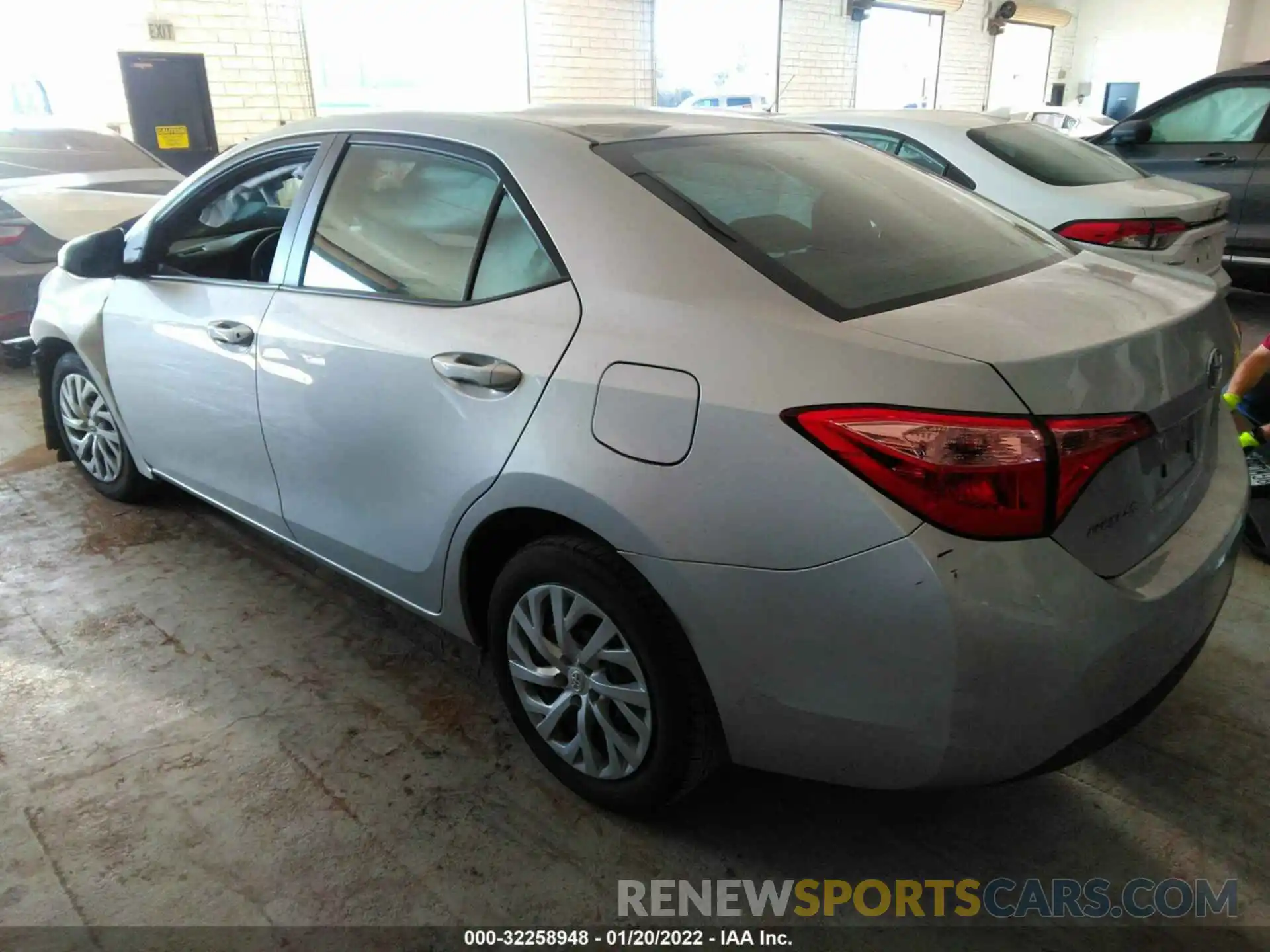 3 Photograph of a damaged car 2T1BURHEXKC203732 TOYOTA COROLLA 2019