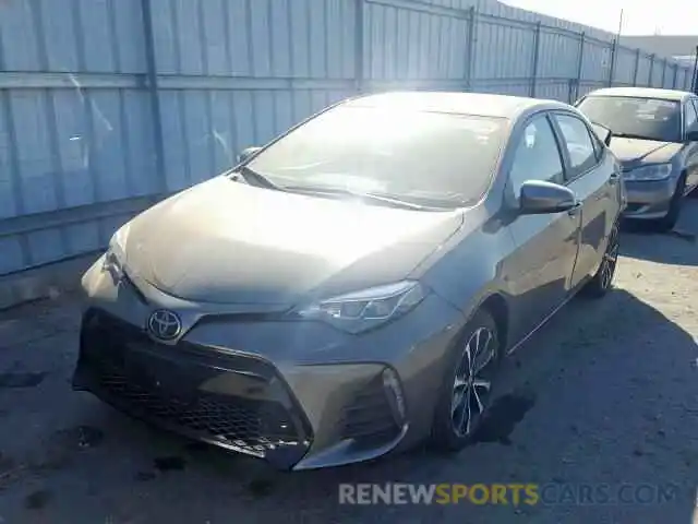 2 Photograph of a damaged car 2T1BURHEXKC204170 TOYOTA COROLLA 2019