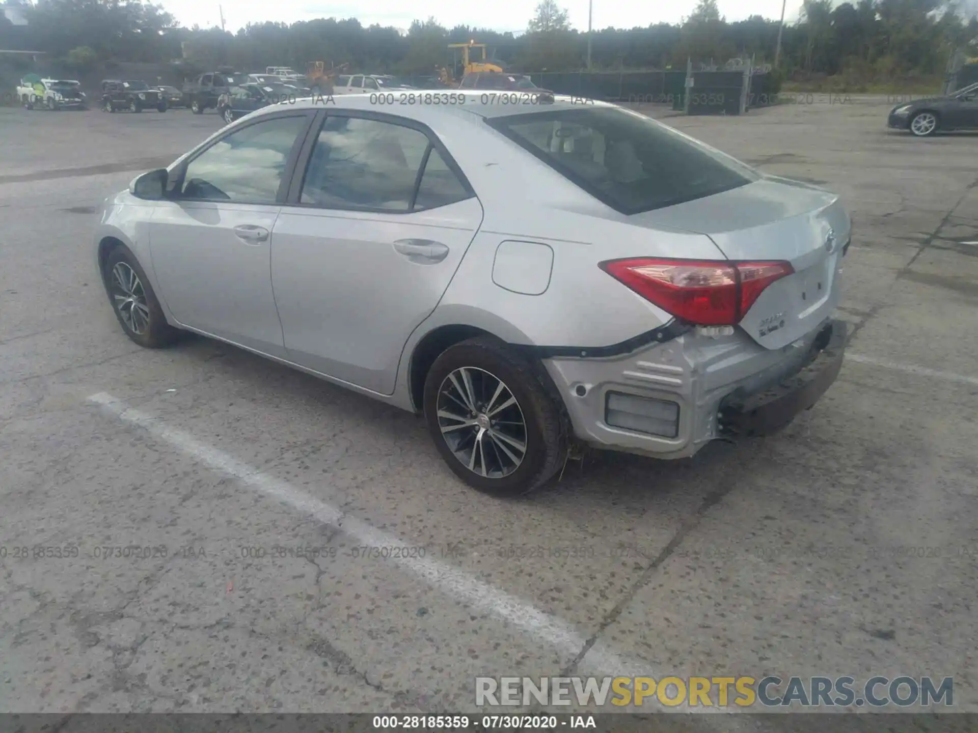 3 Photograph of a damaged car 2T1BURHEXKC204461 TOYOTA COROLLA 2019