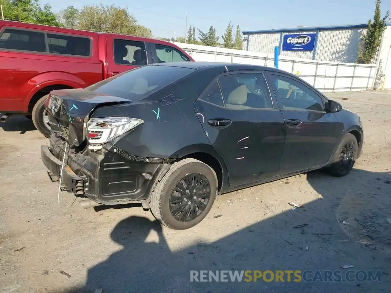 3 Photograph of a damaged car 2T1BURHEXKC204802 TOYOTA COROLLA 2019