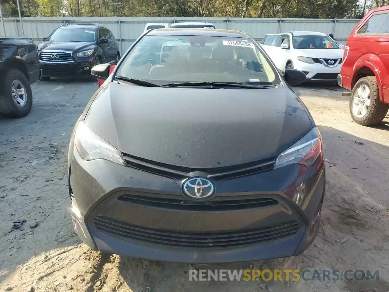 5 Photograph of a damaged car 2T1BURHEXKC204802 TOYOTA COROLLA 2019