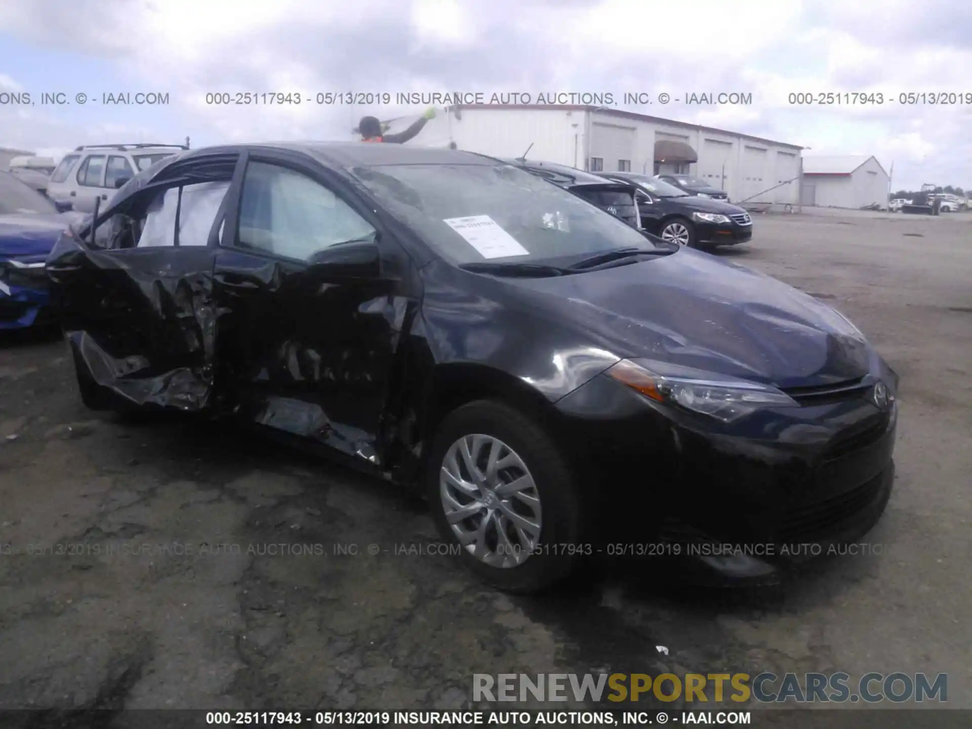 1 Photograph of a damaged car 2T1BURHEXKC204850 TOYOTA COROLLA 2019