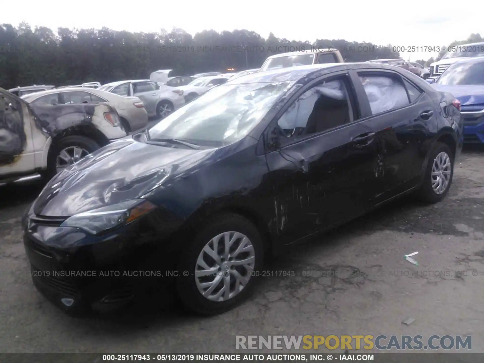 2 Photograph of a damaged car 2T1BURHEXKC204850 TOYOTA COROLLA 2019