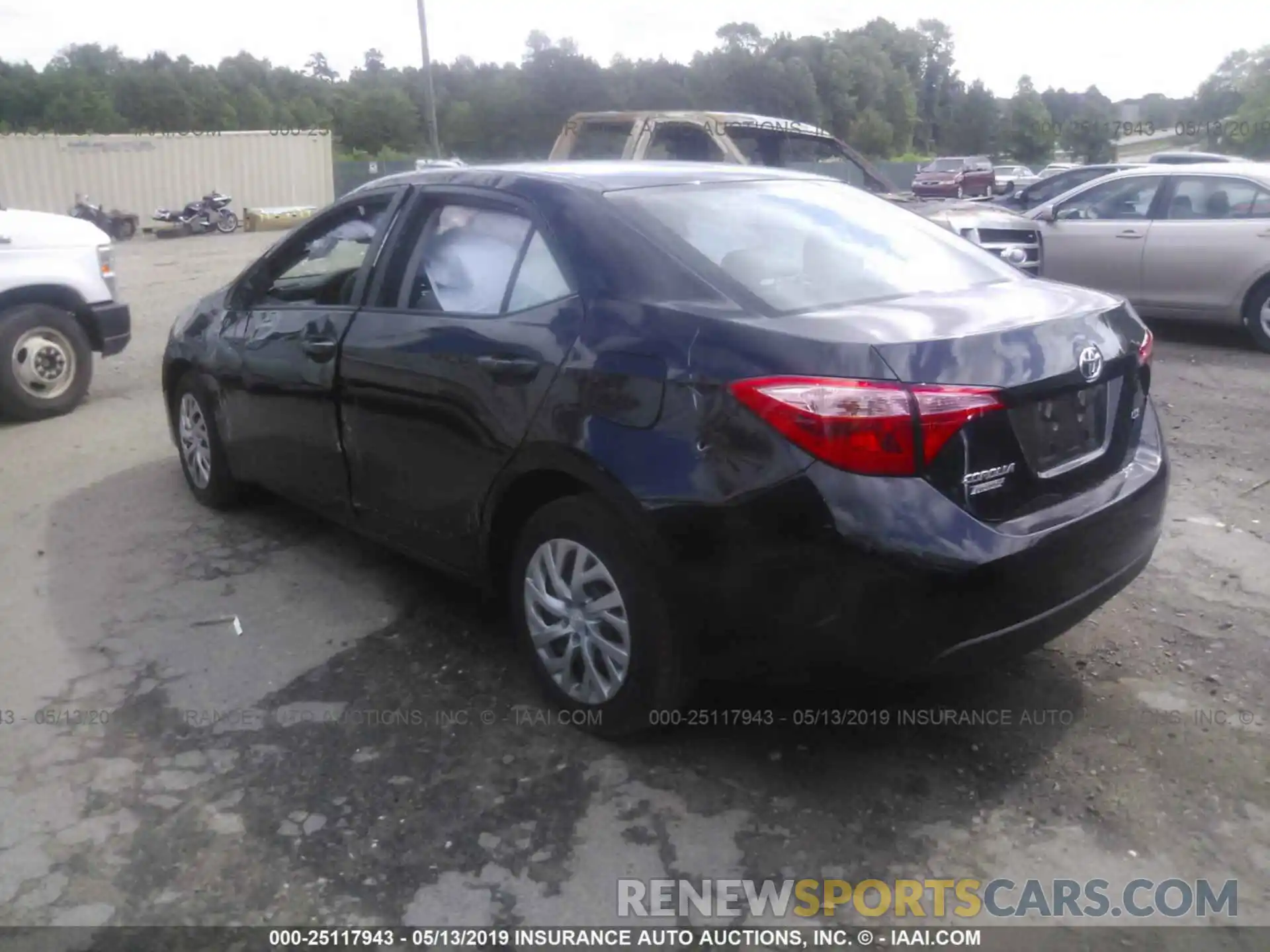 3 Photograph of a damaged car 2T1BURHEXKC204850 TOYOTA COROLLA 2019