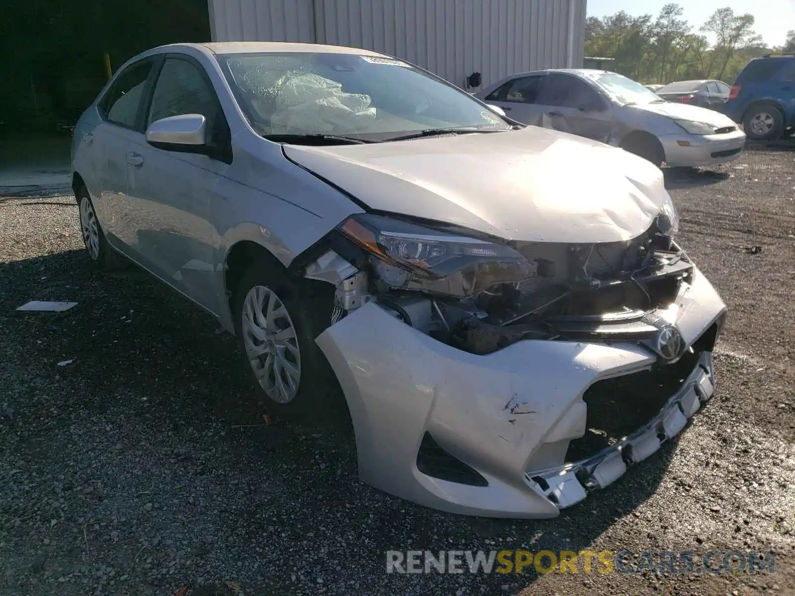 1 Photograph of a damaged car 2T1BURHEXKC204878 TOYOTA COROLLA 2019