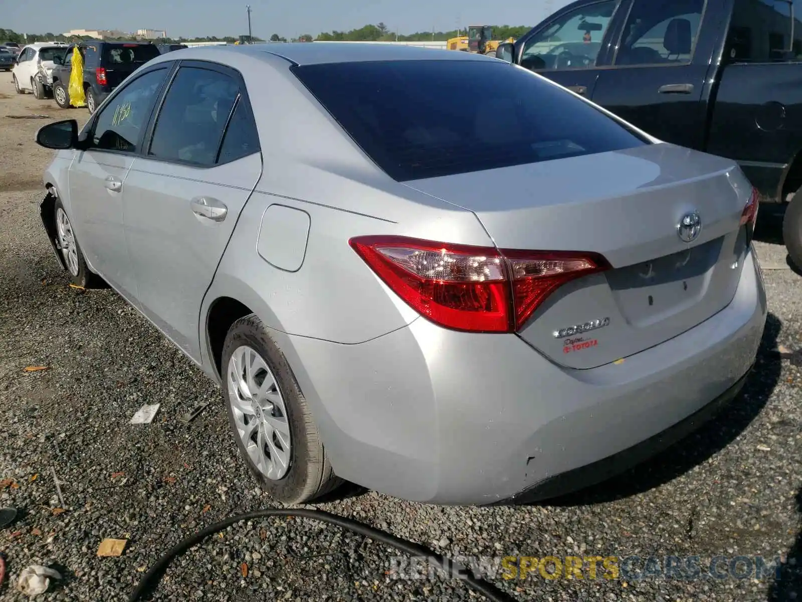 3 Photograph of a damaged car 2T1BURHEXKC204878 TOYOTA COROLLA 2019