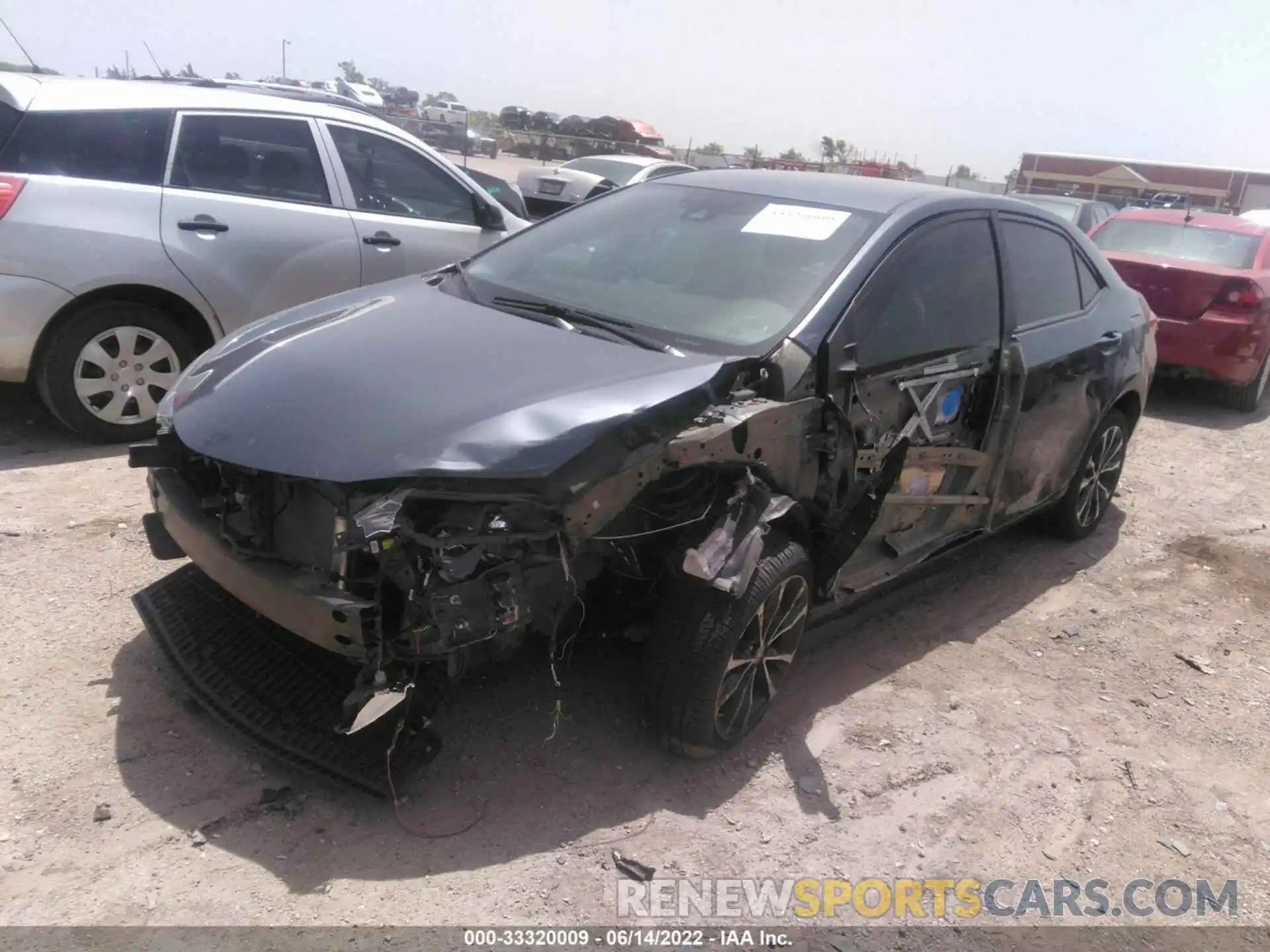 2 Photograph of a damaged car 2T1BURHEXKC205061 TOYOTA COROLLA 2019