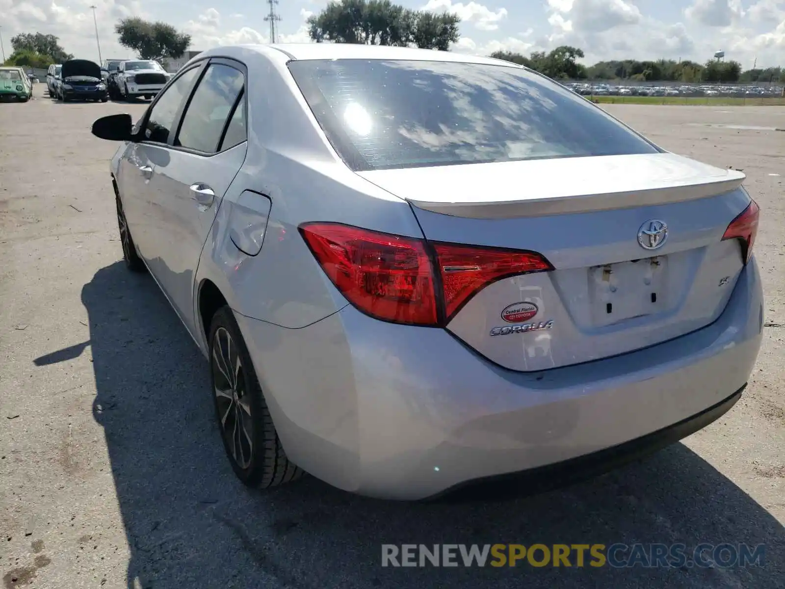 3 Photograph of a damaged car 2T1BURHEXKC205089 TOYOTA COROLLA 2019