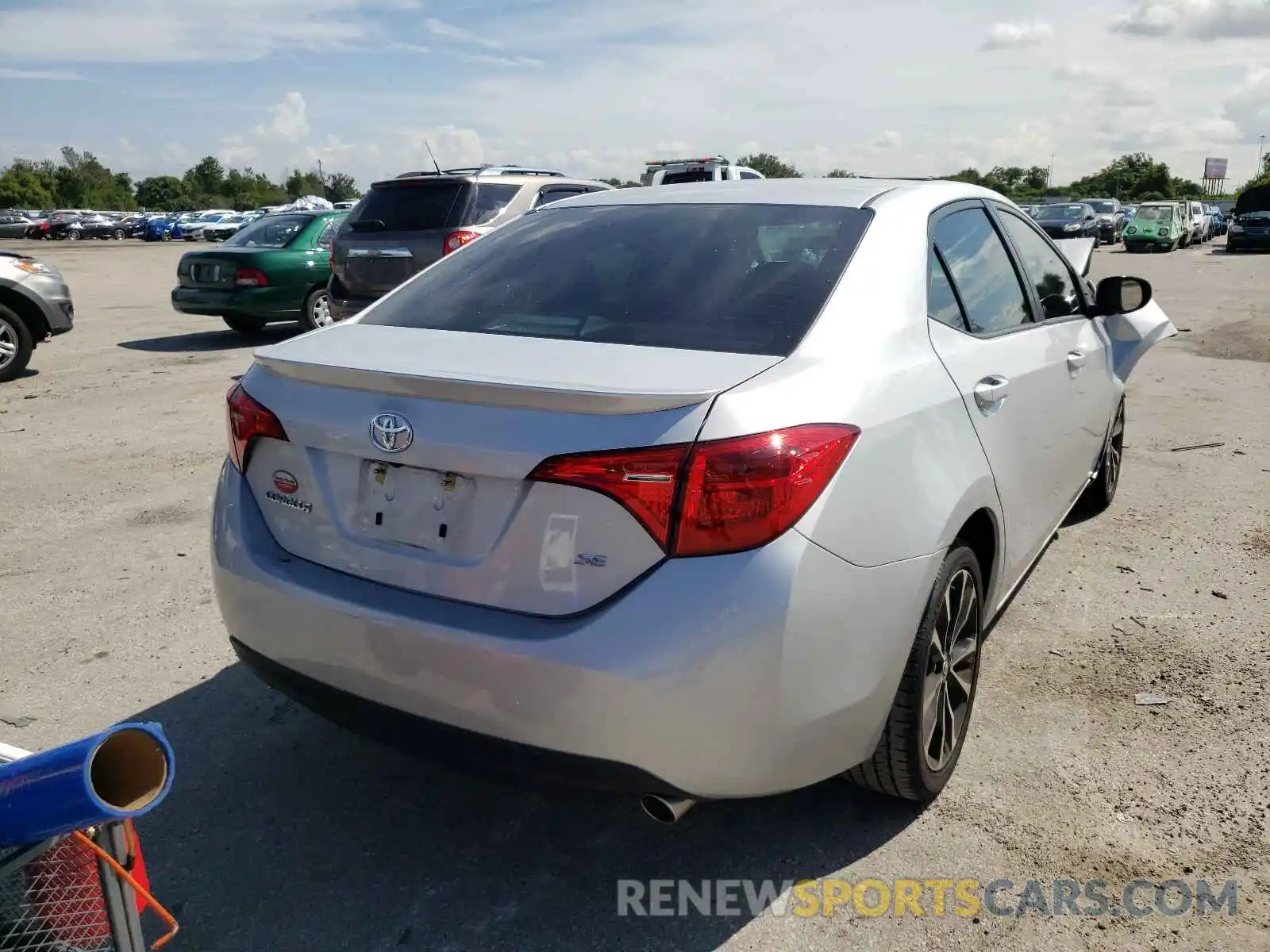 4 Photograph of a damaged car 2T1BURHEXKC205089 TOYOTA COROLLA 2019