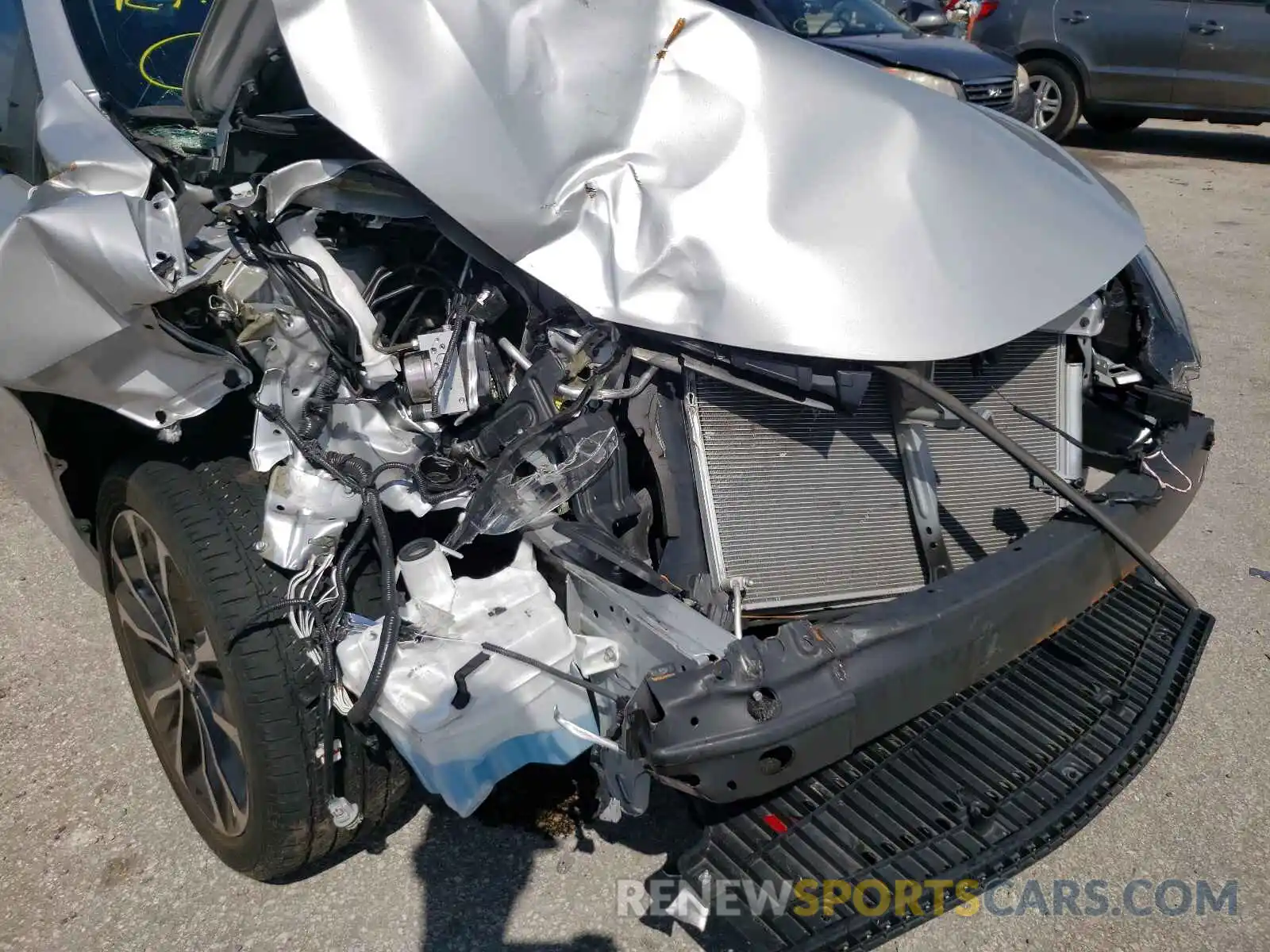 9 Photograph of a damaged car 2T1BURHEXKC205089 TOYOTA COROLLA 2019