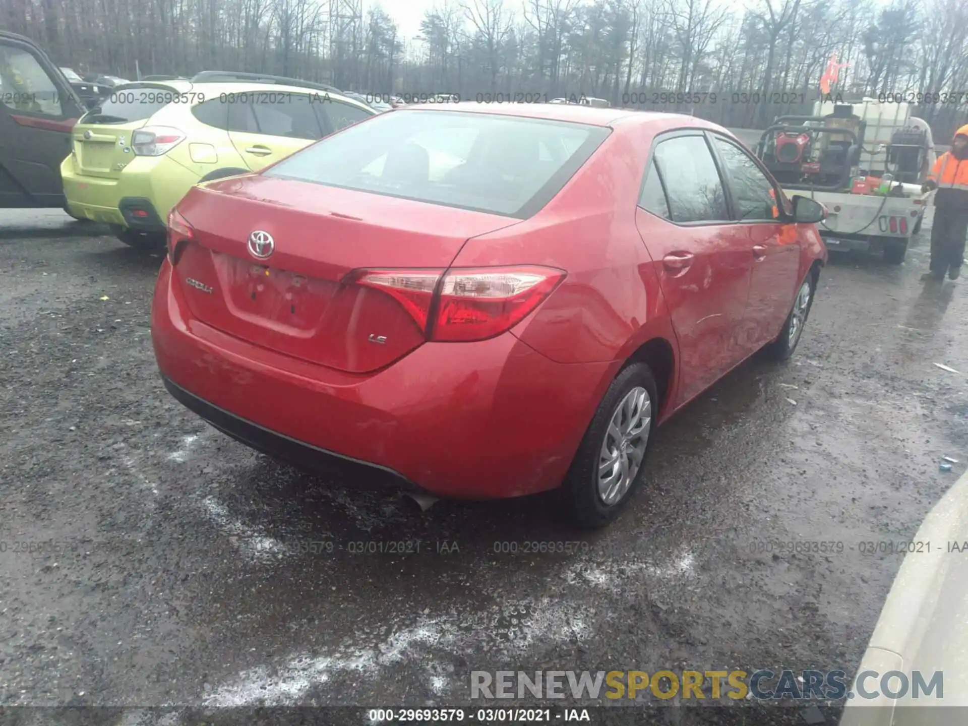 4 Photograph of a damaged car 2T1BURHEXKC205366 TOYOTA COROLLA 2019