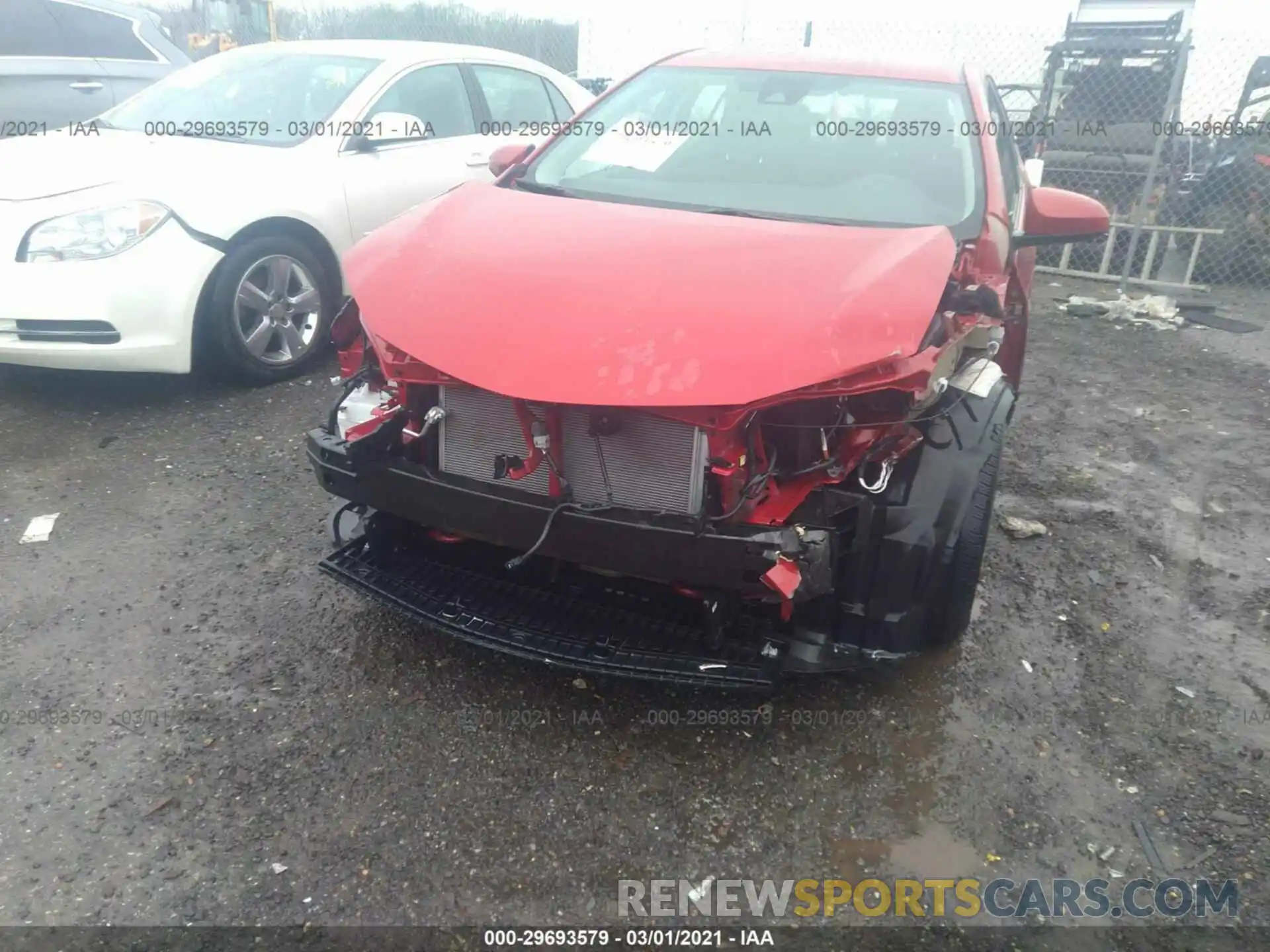 6 Photograph of a damaged car 2T1BURHEXKC205366 TOYOTA COROLLA 2019