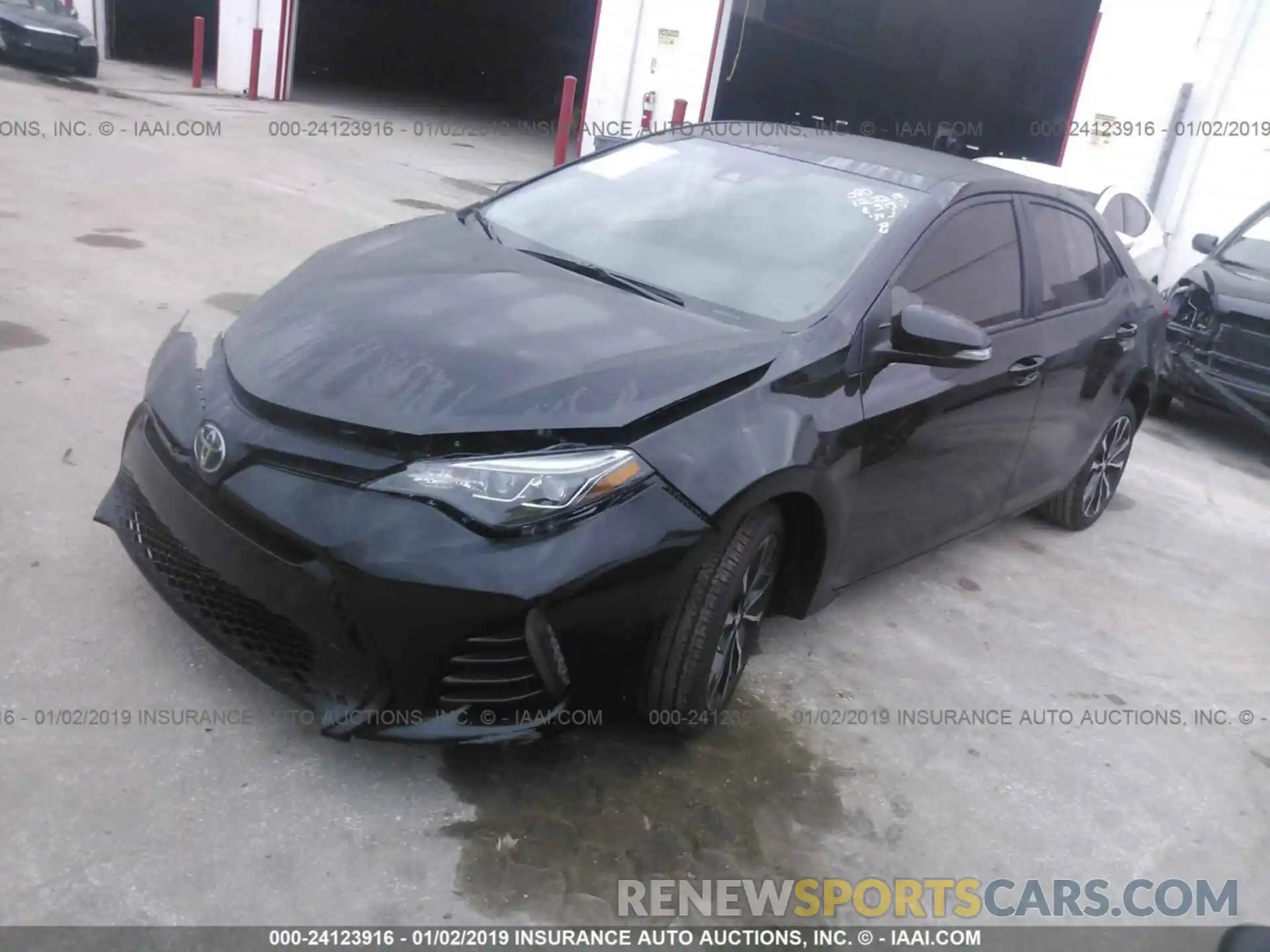 2 Photograph of a damaged car 2T1BURHEXKC205822 TOYOTA COROLLA 2019