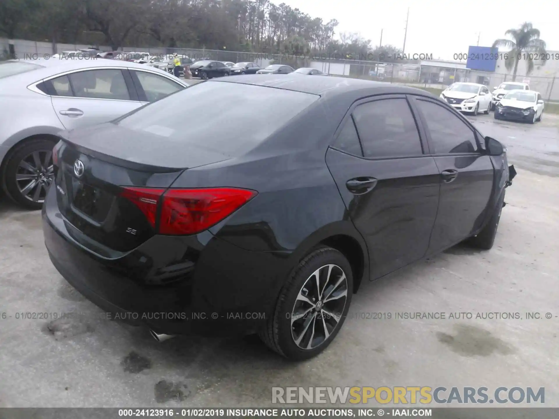 4 Photograph of a damaged car 2T1BURHEXKC205822 TOYOTA COROLLA 2019