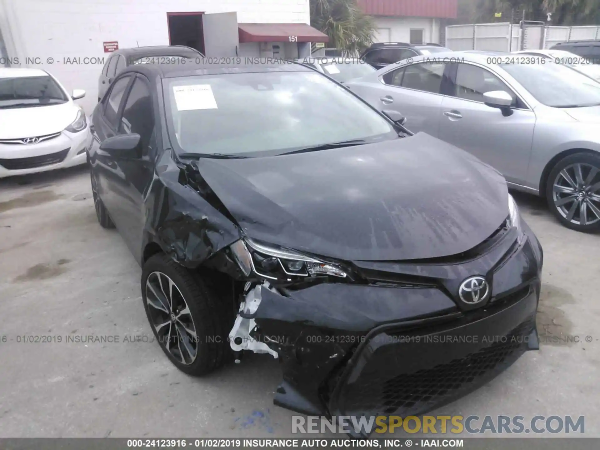 6 Photograph of a damaged car 2T1BURHEXKC205822 TOYOTA COROLLA 2019