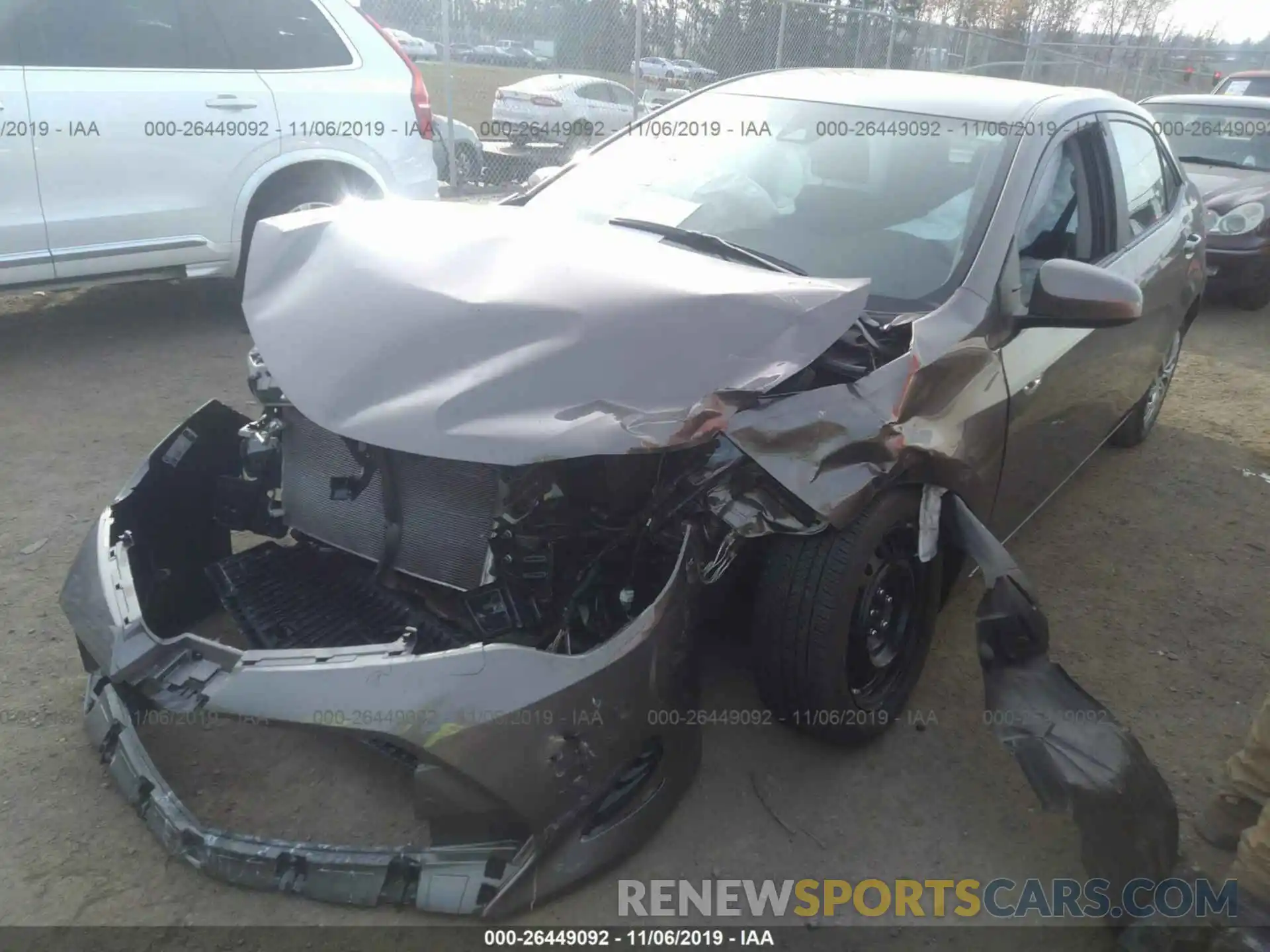 2 Photograph of a damaged car 2T1BURHEXKC206503 TOYOTA COROLLA 2019