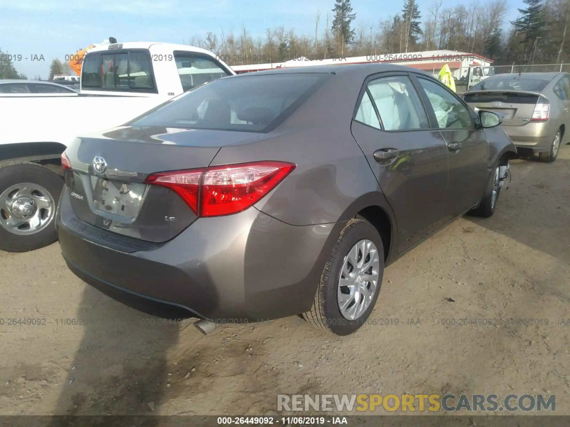 4 Photograph of a damaged car 2T1BURHEXKC206503 TOYOTA COROLLA 2019