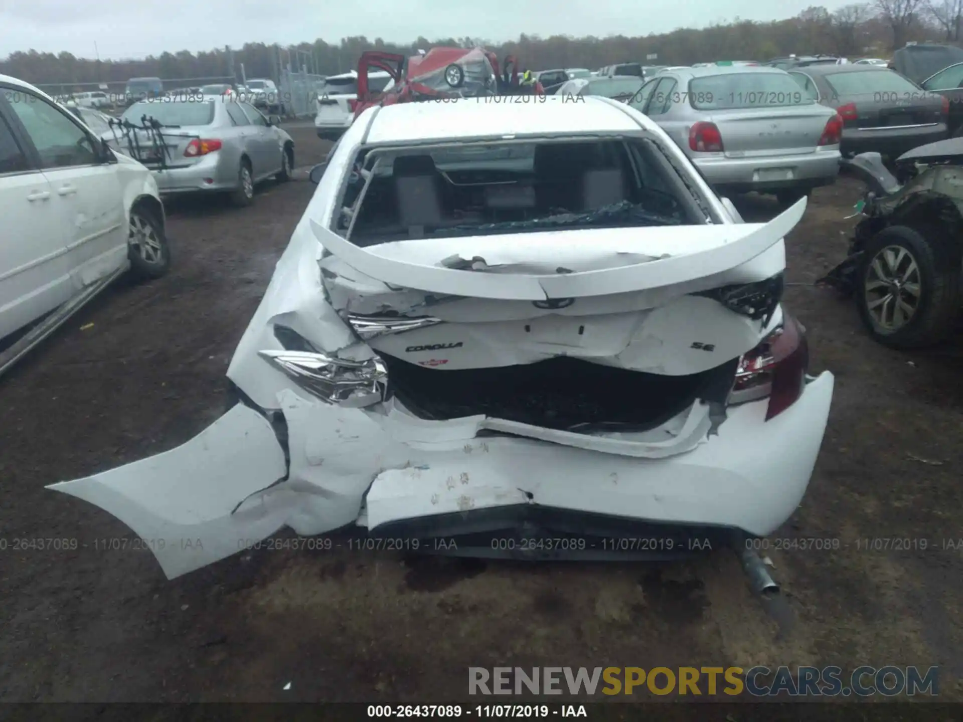 6 Photograph of a damaged car 2T1BURHEXKC207070 TOYOTA COROLLA 2019