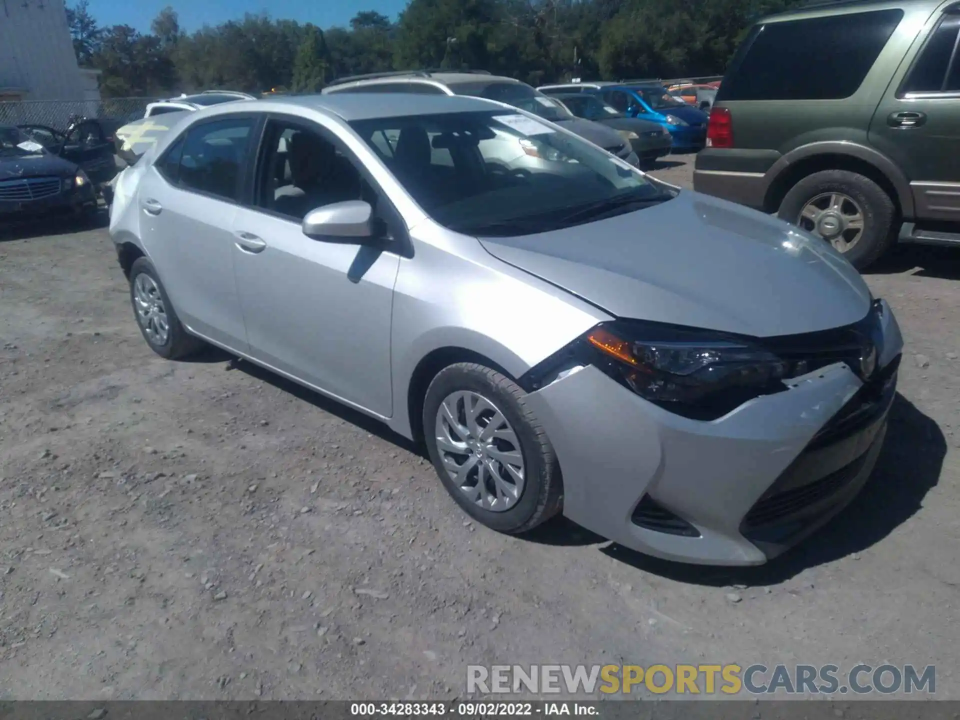 1 Photograph of a damaged car 2T1BURHEXKC207568 TOYOTA COROLLA 2019