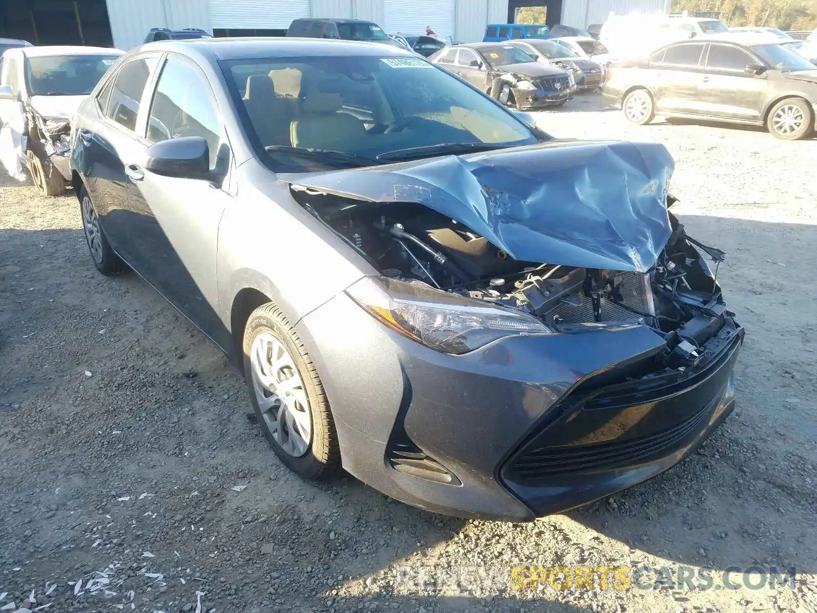 1 Photograph of a damaged car 2T1BURHEXKC208350 TOYOTA COROLLA 2019