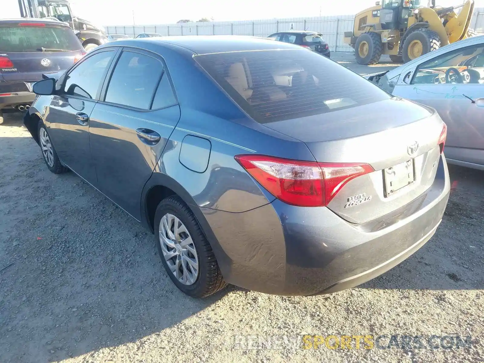 3 Photograph of a damaged car 2T1BURHEXKC208350 TOYOTA COROLLA 2019