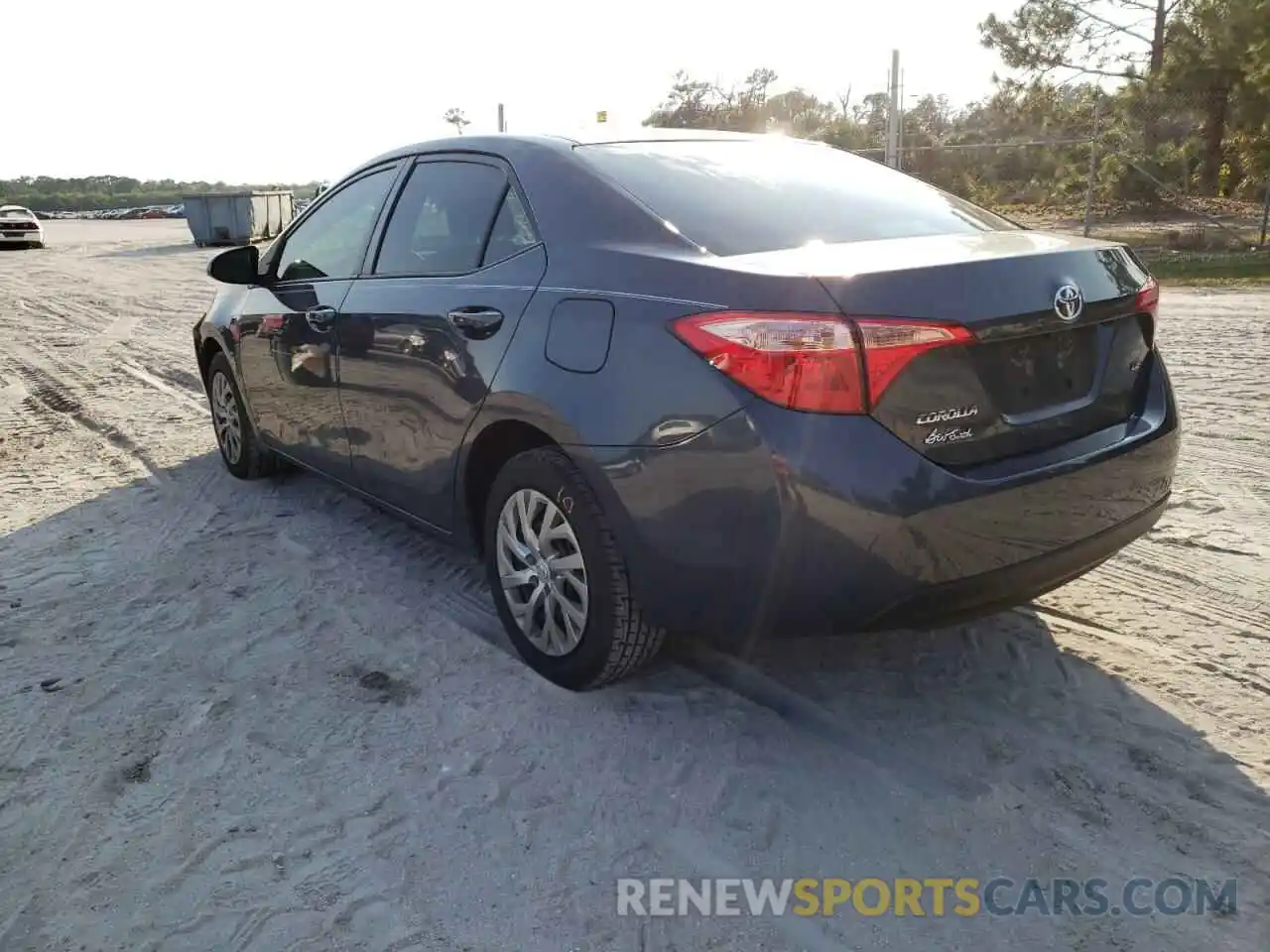 3 Photograph of a damaged car 2T1BURHEXKC208705 TOYOTA COROLLA 2019