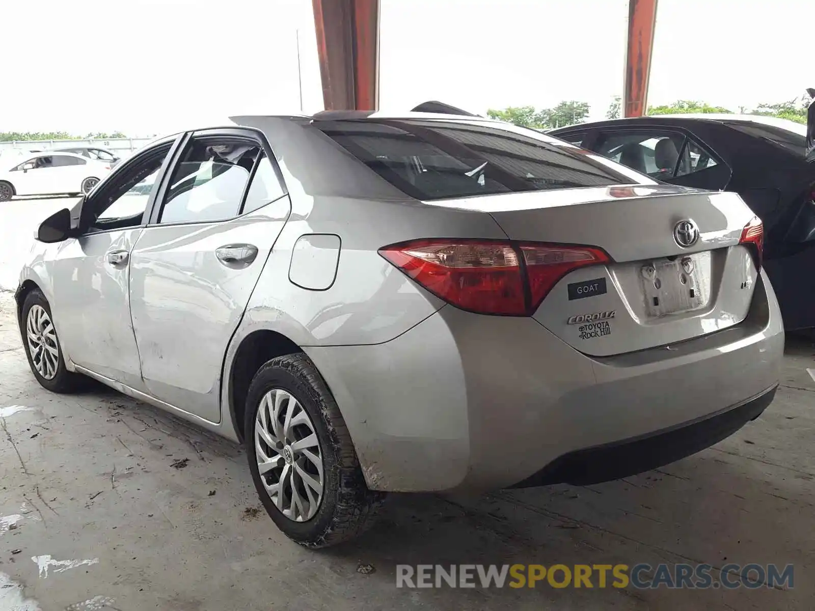 3 Photograph of a damaged car 2T1BURHEXKC209059 TOYOTA COROLLA 2019