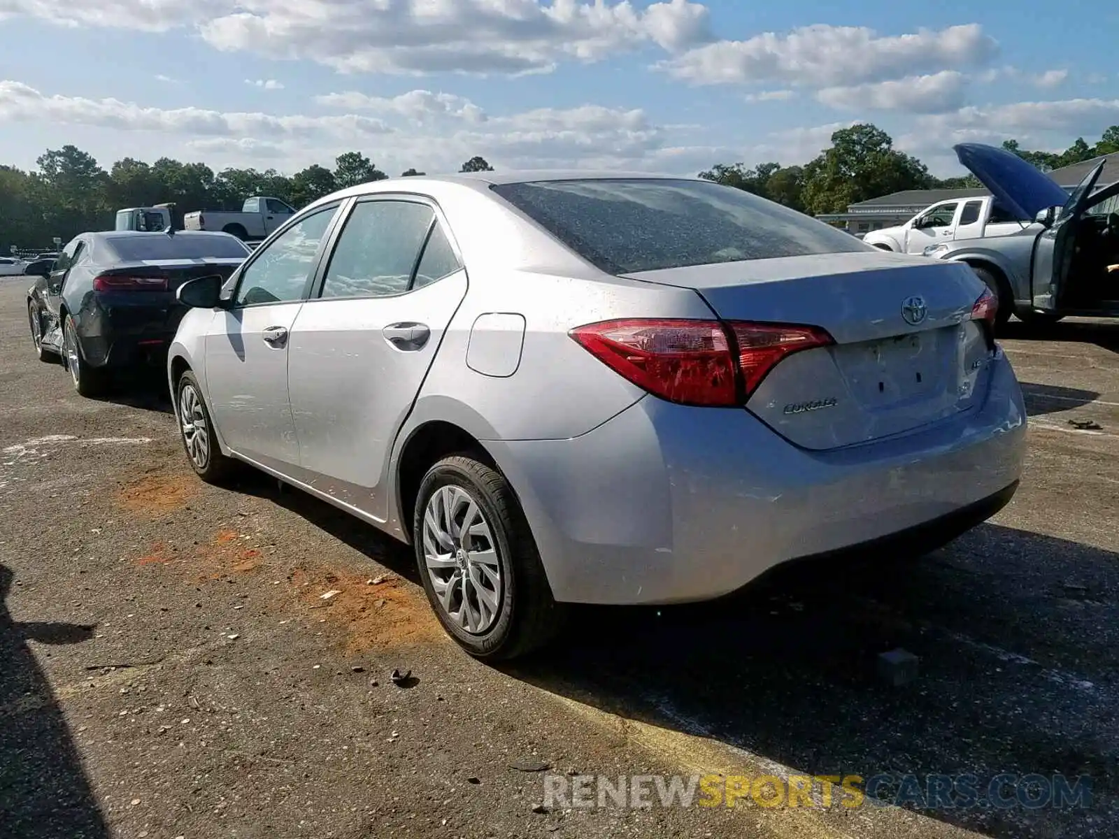 3 Photograph of a damaged car 2T1BURHEXKC209076 TOYOTA COROLLA 2019