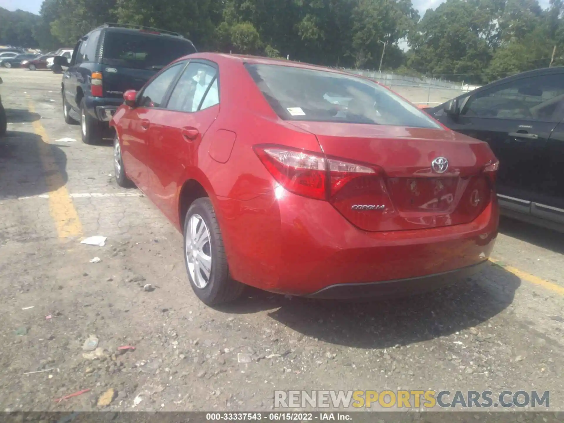 3 Photograph of a damaged car 2T1BURHEXKC209384 TOYOTA COROLLA 2019