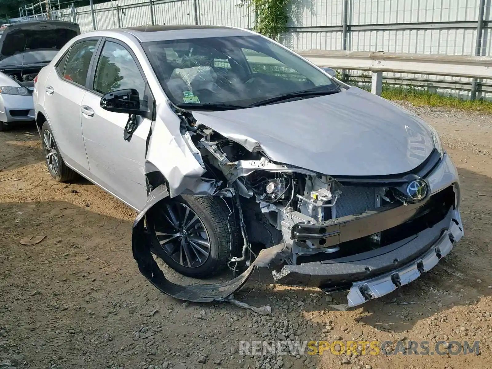 1 Photograph of a damaged car 2T1BURHEXKC209675 TOYOTA COROLLA 2019