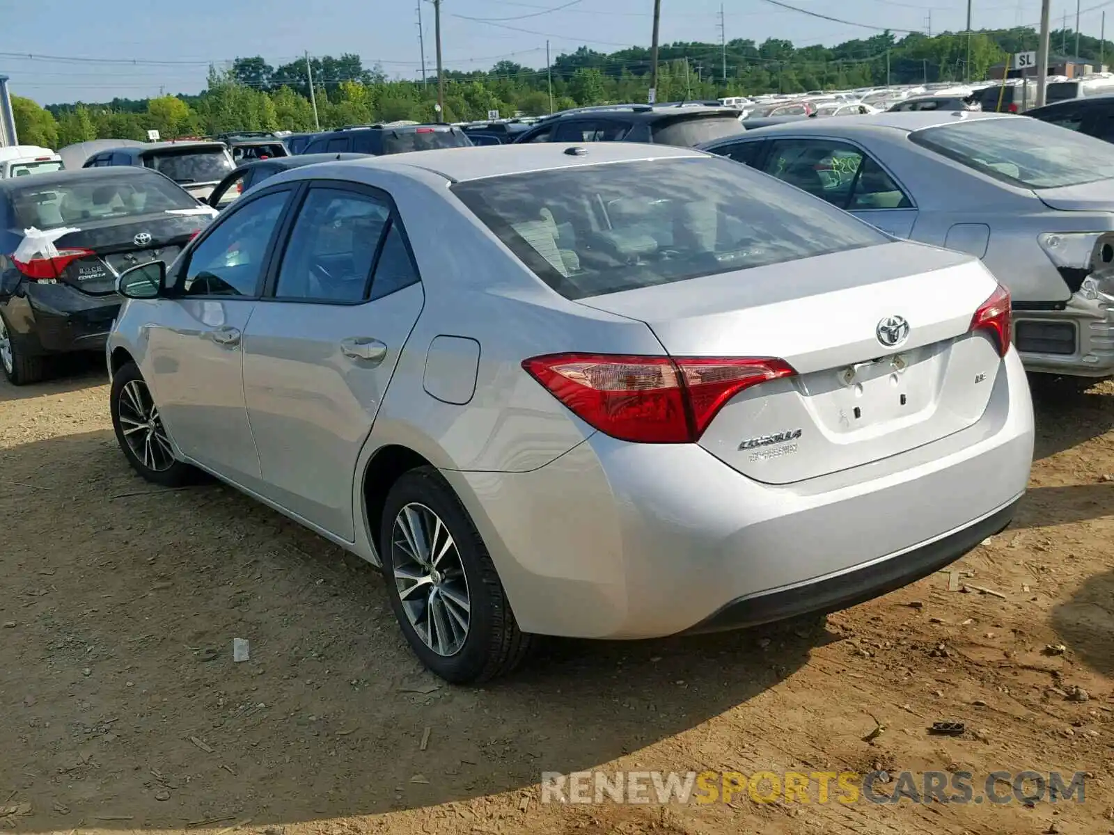 3 Photograph of a damaged car 2T1BURHEXKC209675 TOYOTA COROLLA 2019