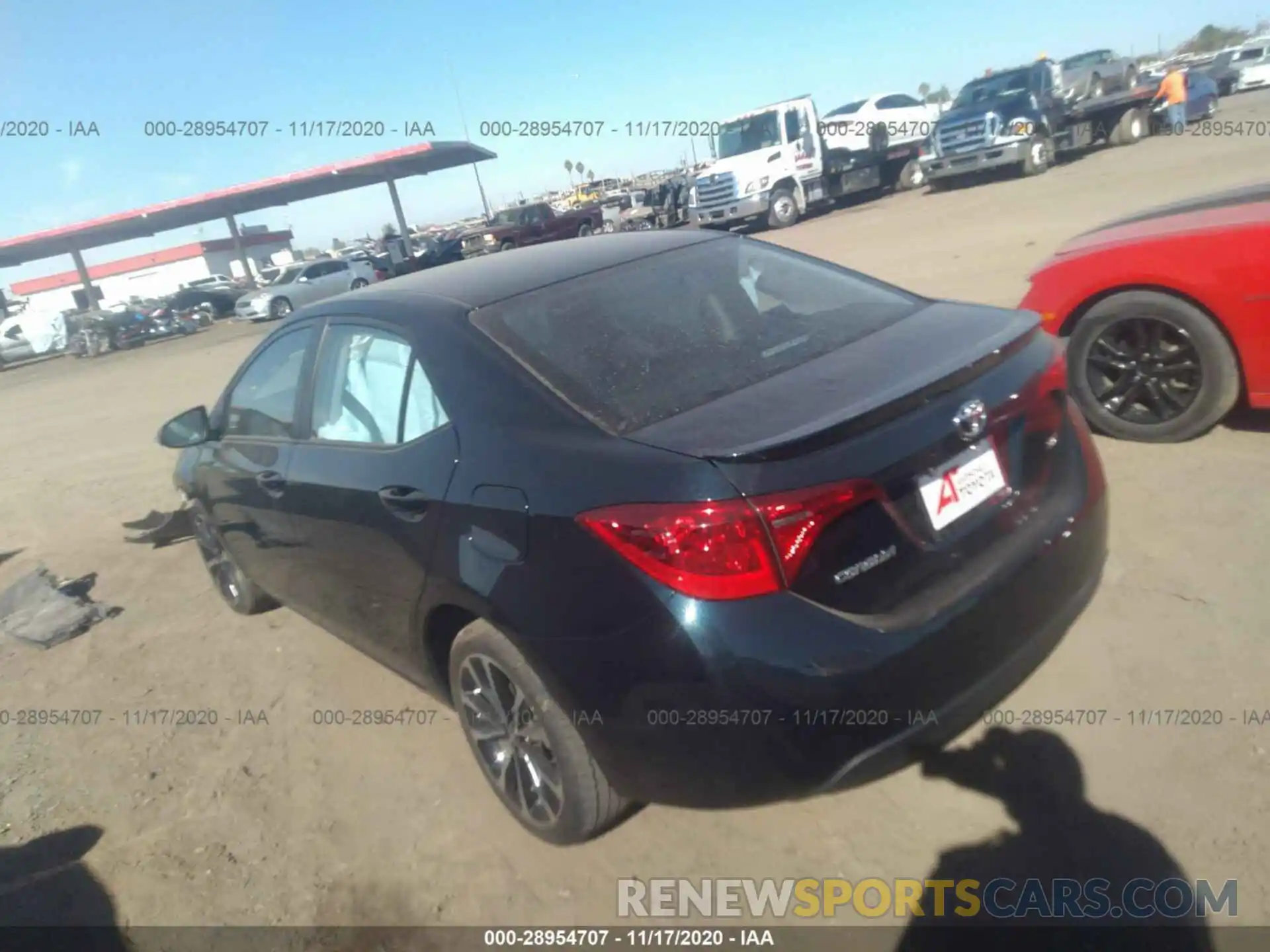 3 Photograph of a damaged car 2T1BURHEXKC209871 TOYOTA COROLLA 2019