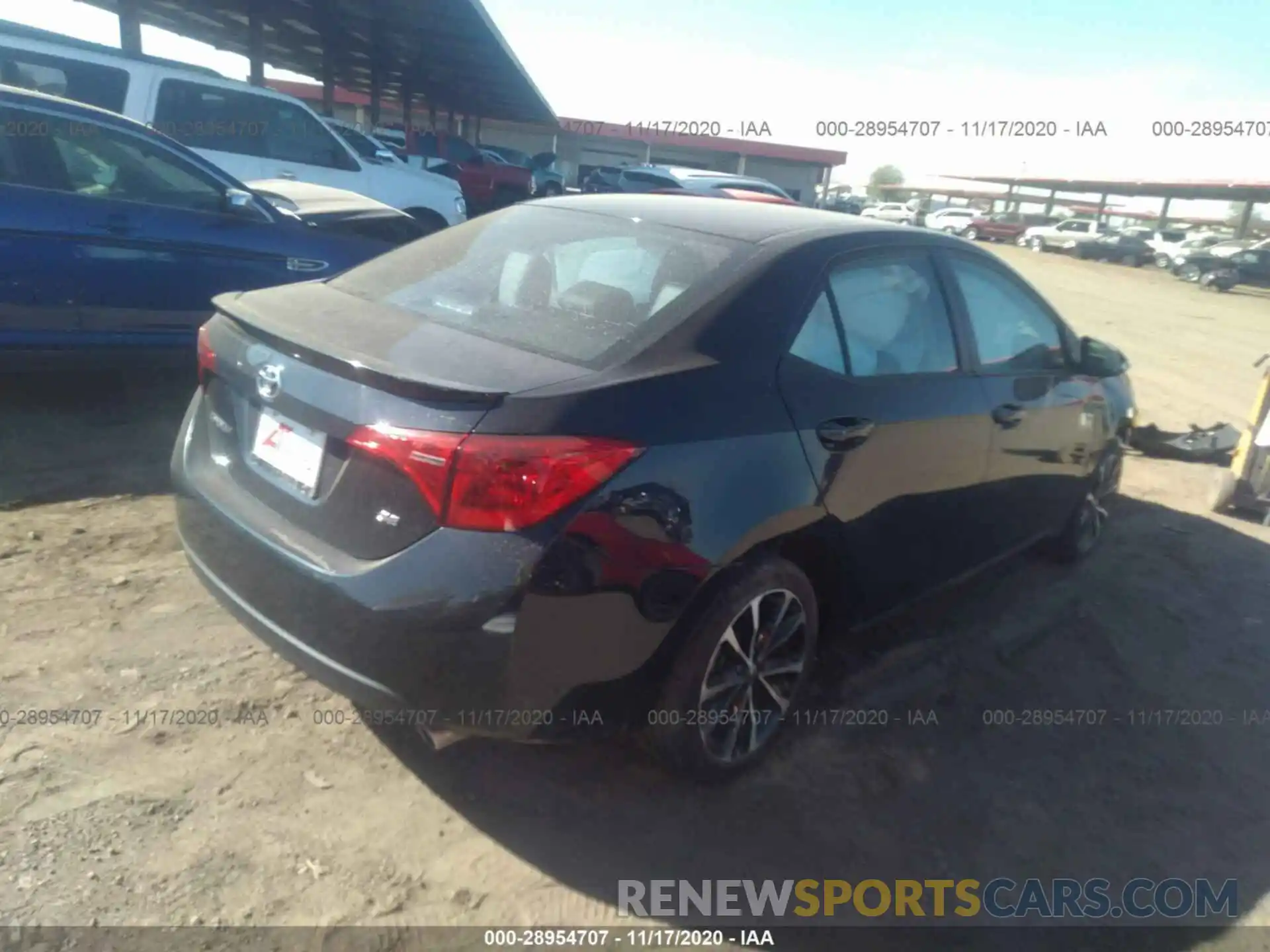 4 Photograph of a damaged car 2T1BURHEXKC209871 TOYOTA COROLLA 2019