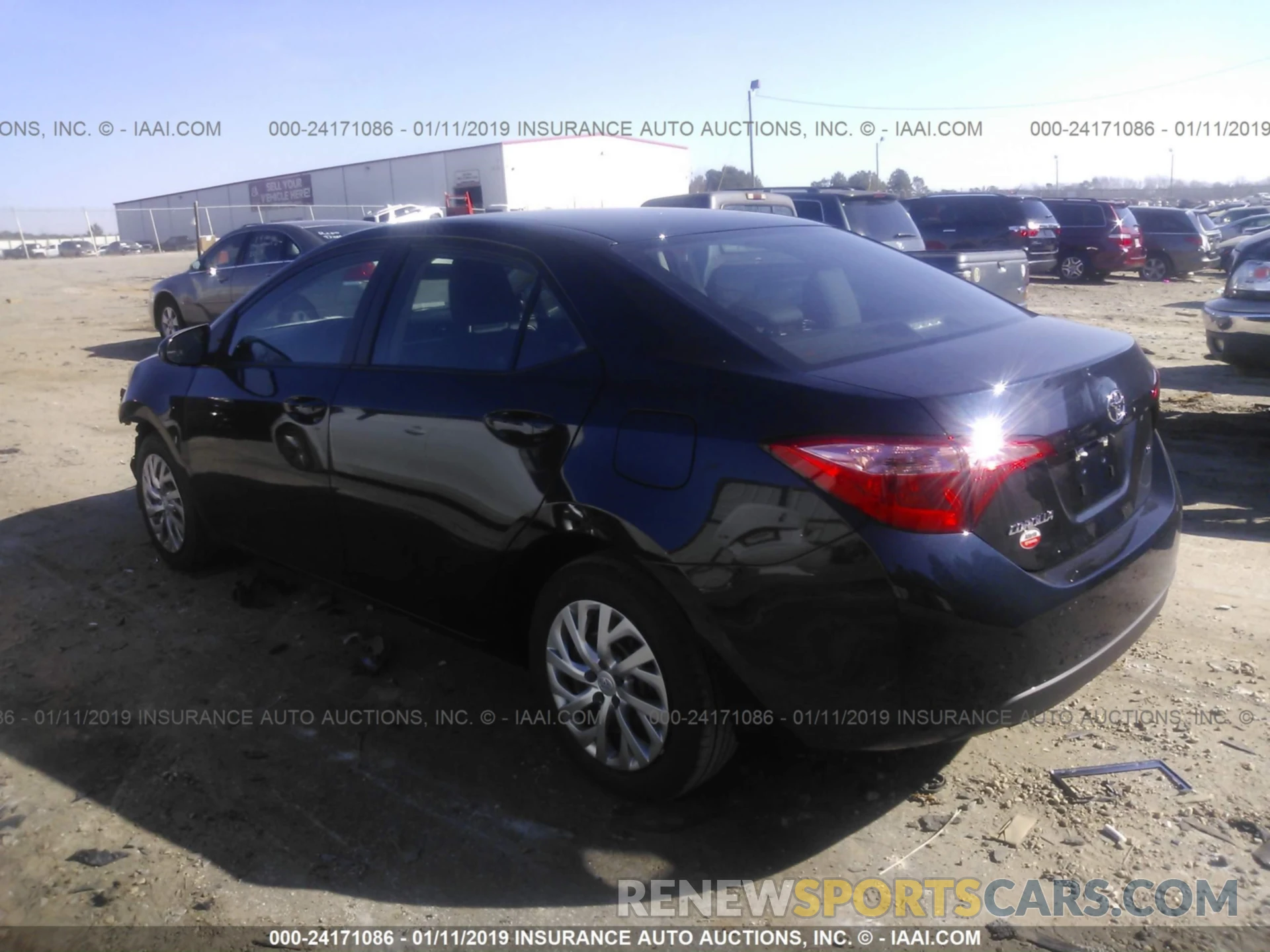 3 Photograph of a damaged car 2T1BURHEXKC210163 TOYOTA COROLLA 2019