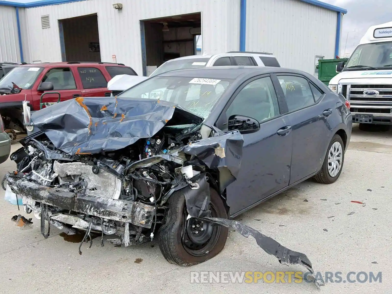 2 Photograph of a damaged car 2T1BURHEXKC210325 TOYOTA COROLLA 2019